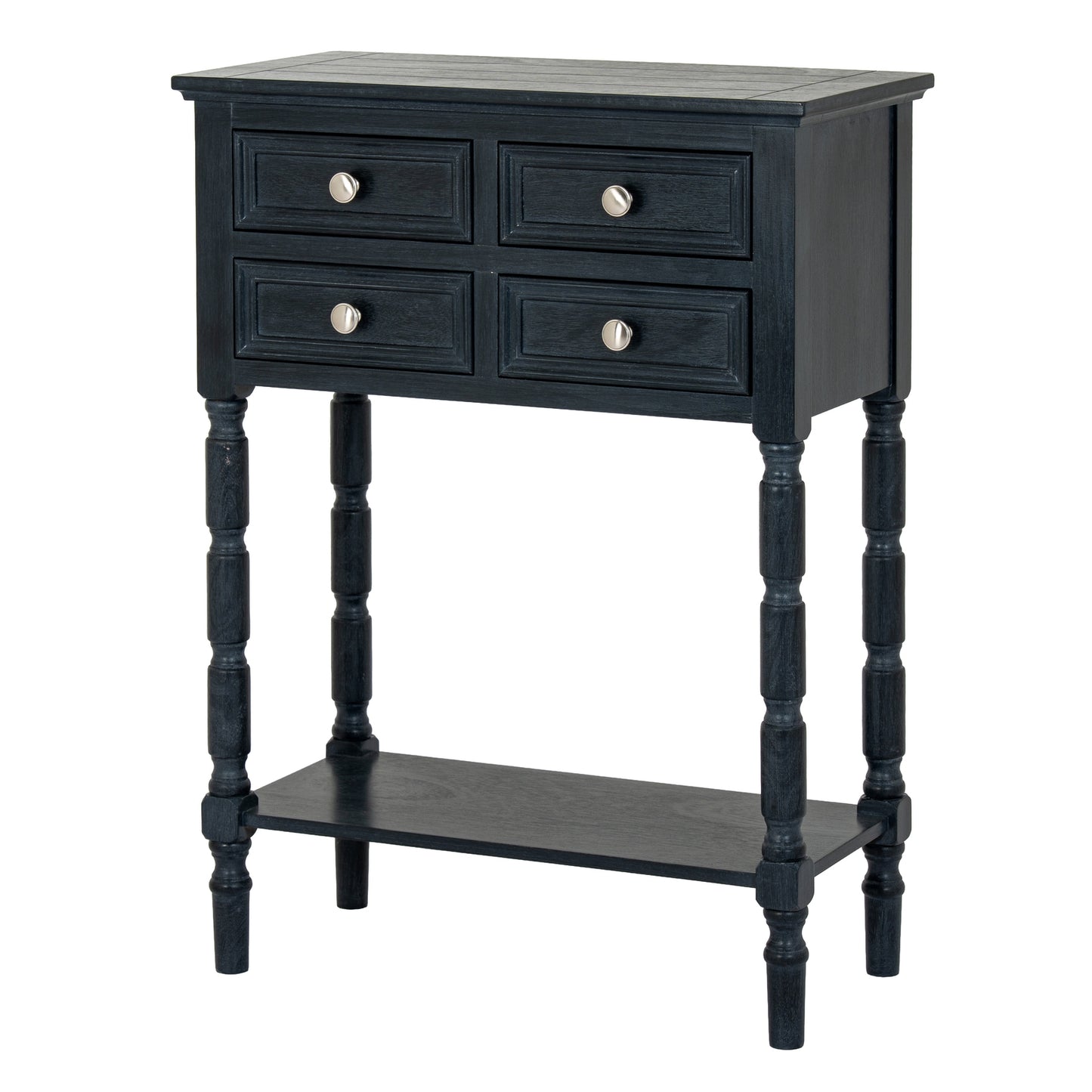 Contour Collection 4 Drawer Side Table