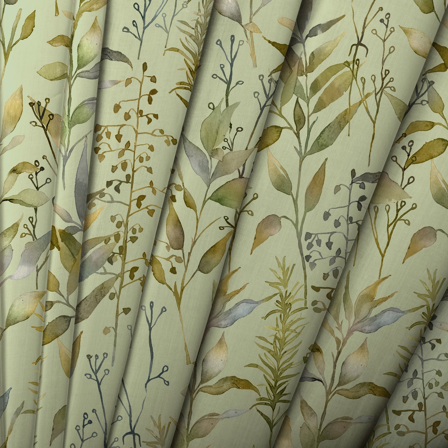 Aberduna Fabric Sample - Sage