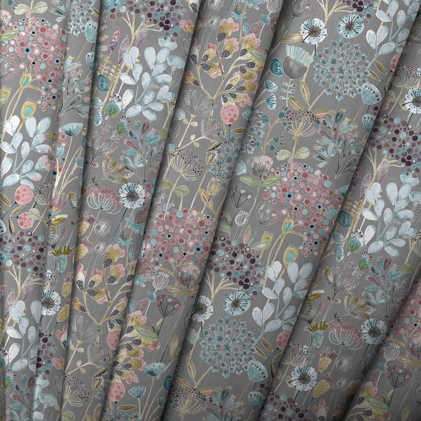 Ailsa 147Cm Helena Fabric - Granite Sample