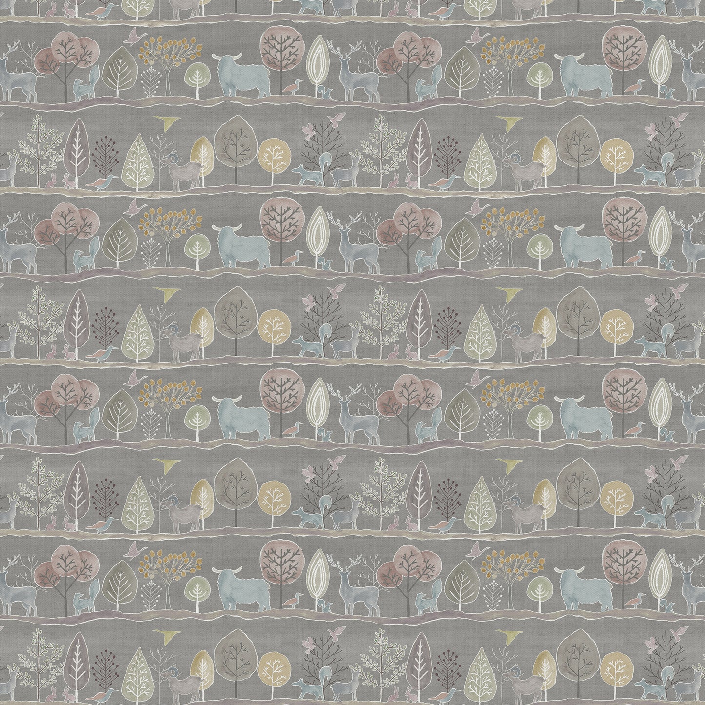 Ariundle Fabric Metre - Granite