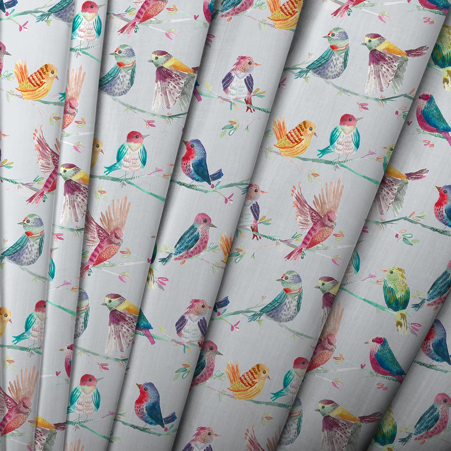 Birdybranch 145Cm Ann Fabric - Blossom Sample