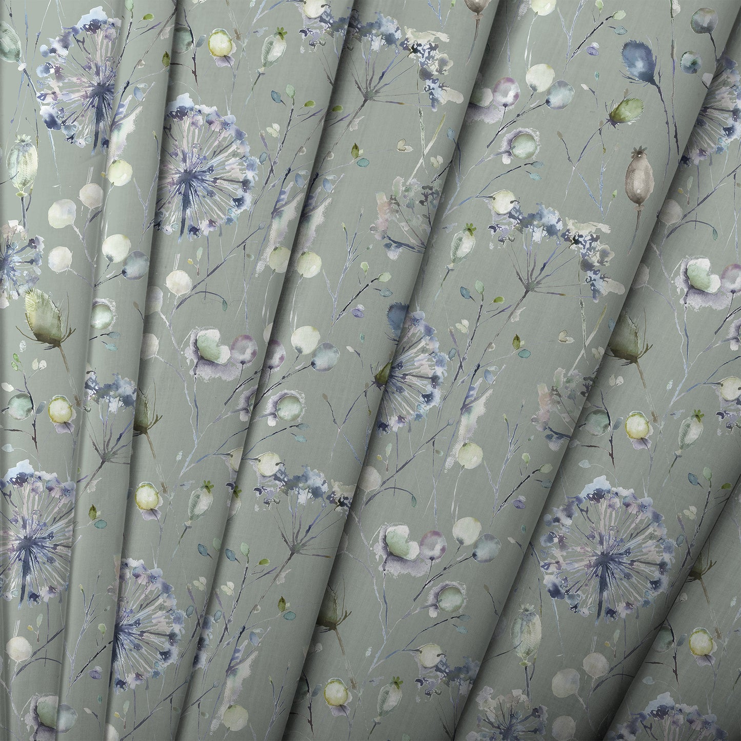 Boronia Ann 145Cm Fabric Metre - Crocus/Willow