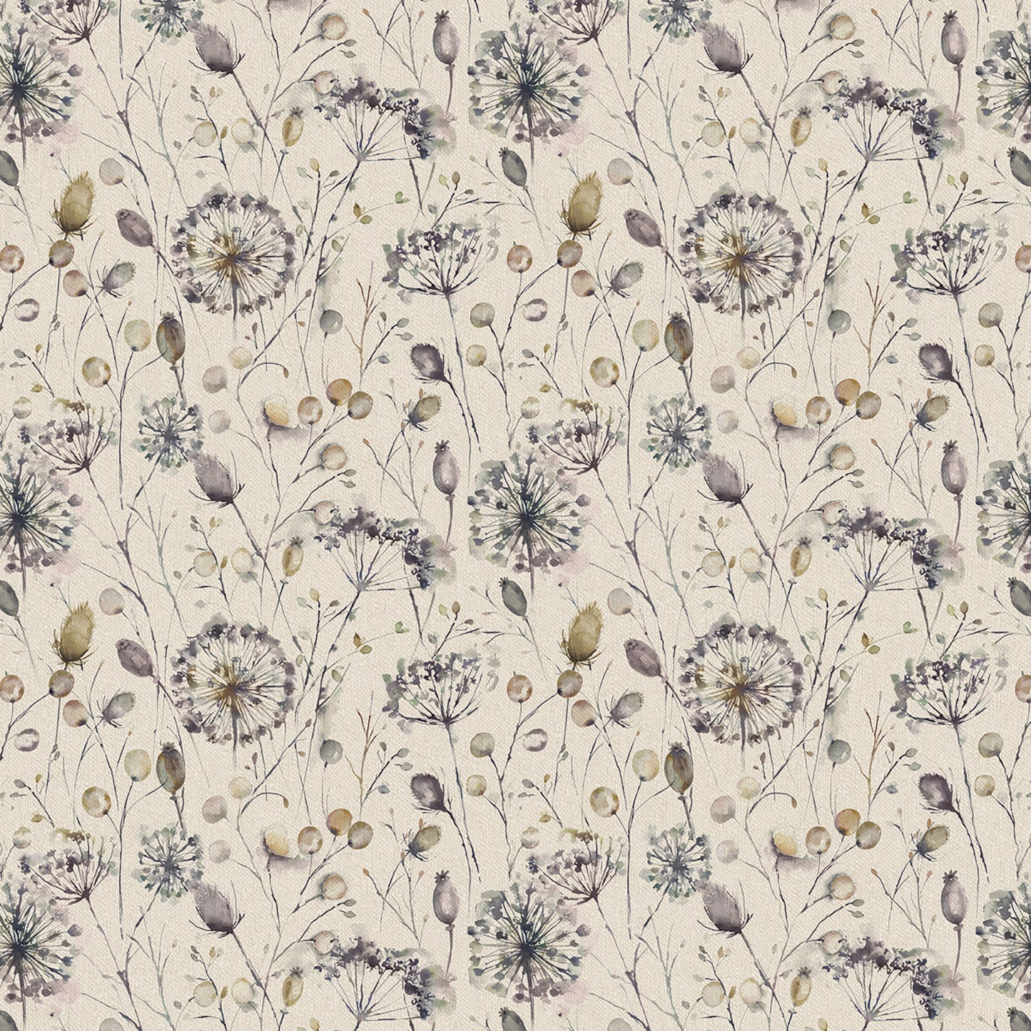 Boronia Fiona 145Cm Fabric Metre - Ironstone/Linen