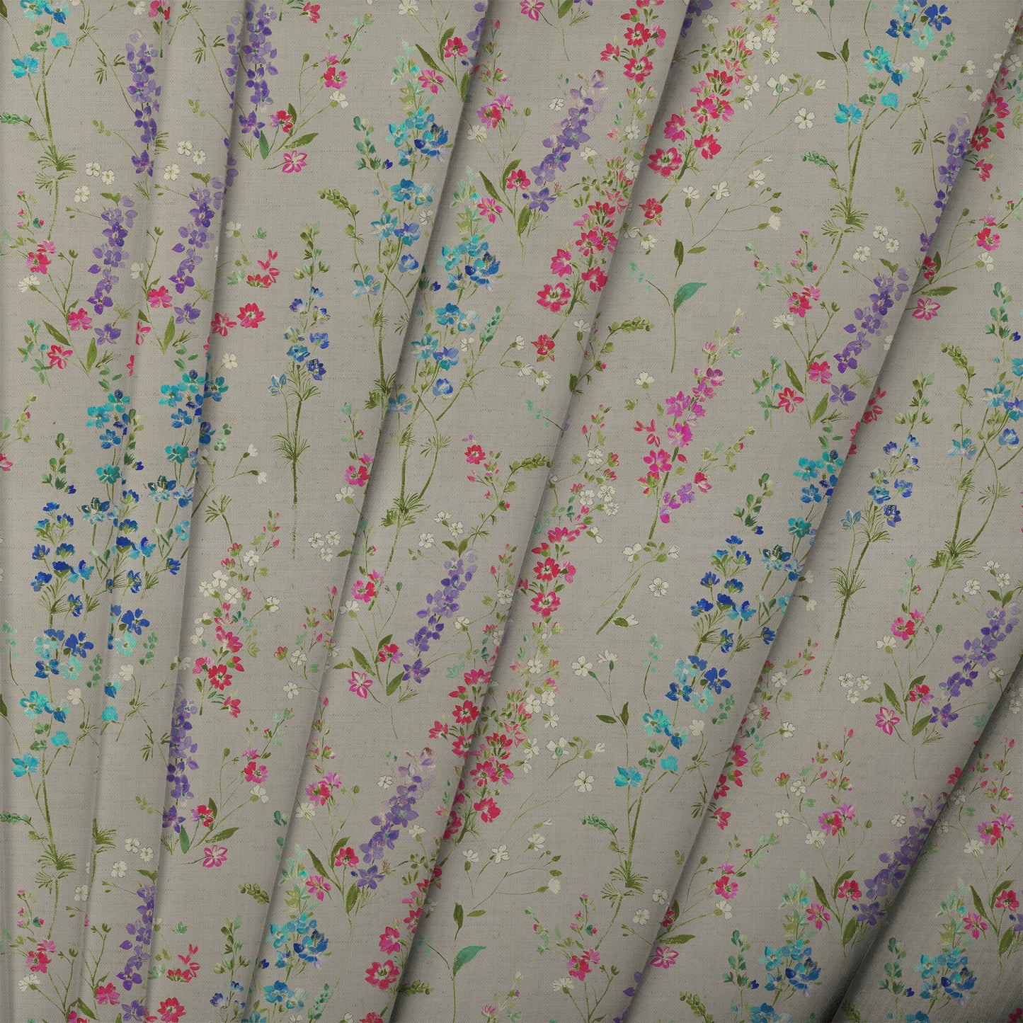 Briella 145Cm Fiona Fabric Metre - Silver