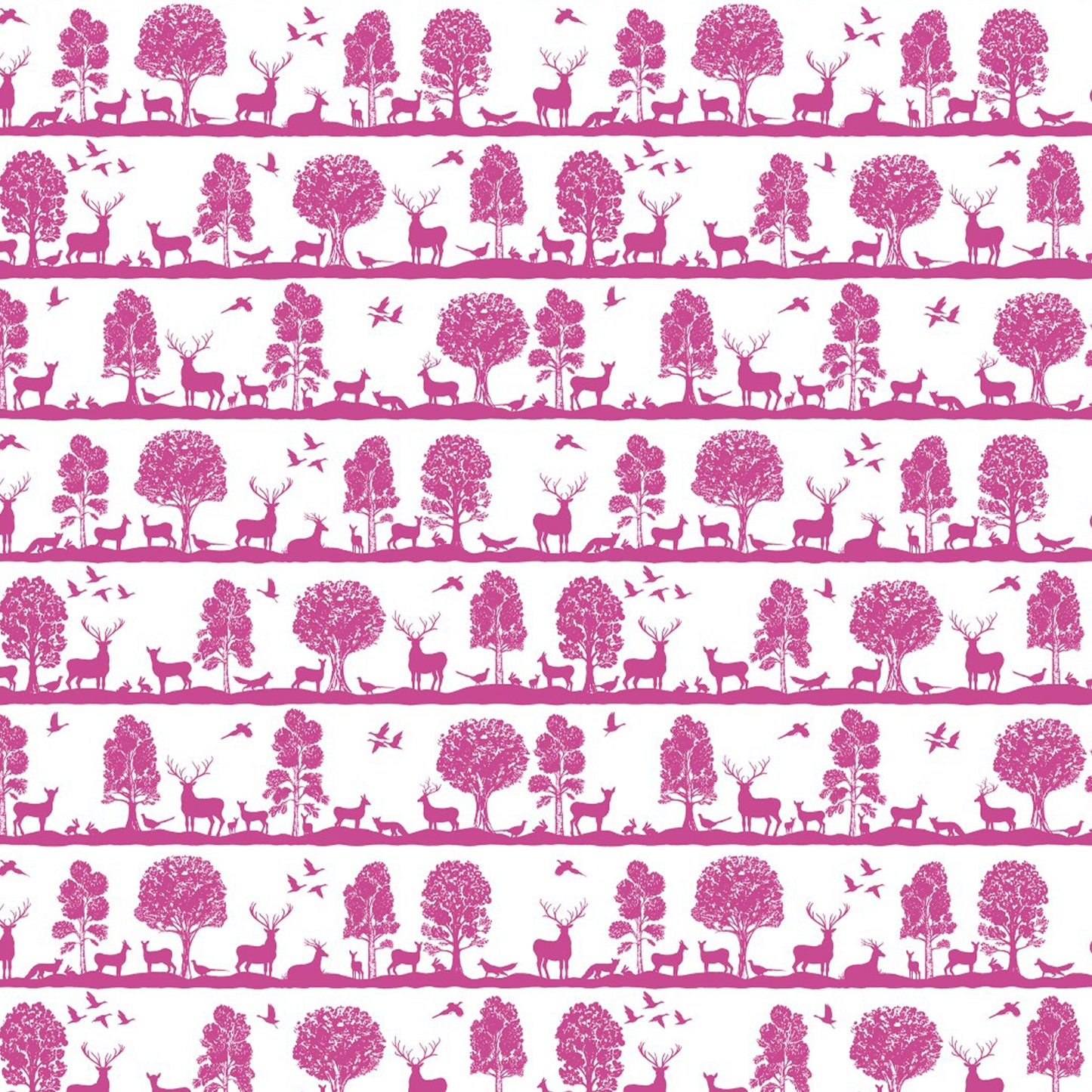 Cairngorms 140Cm Sasha Linen Fabric Metre - Berry