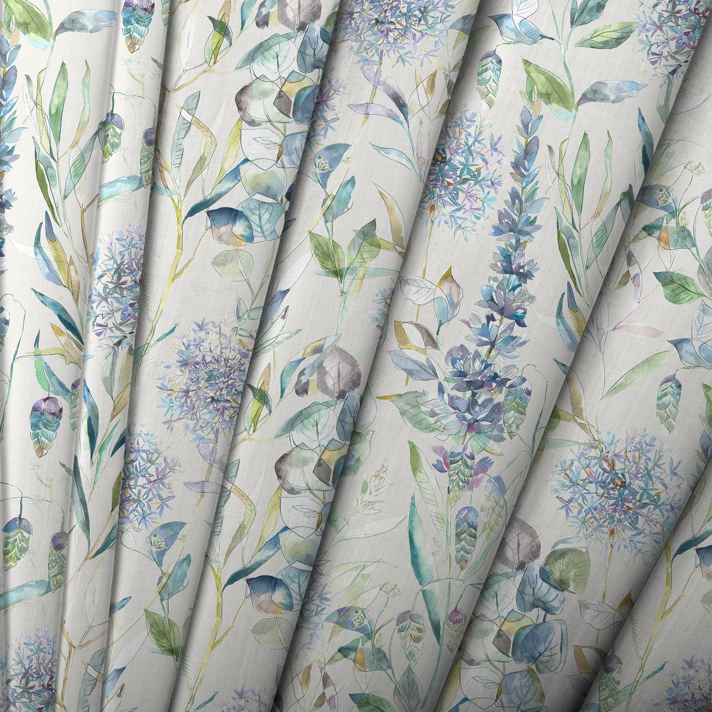 Carneum Ann 145Cm Fabric Metre - Capri