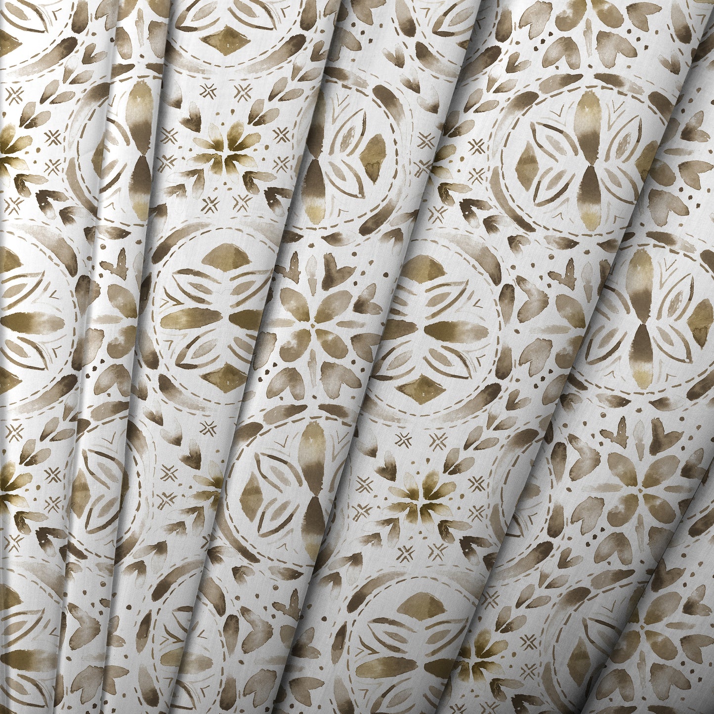Casia 140Cm Fabric Metre Stone
