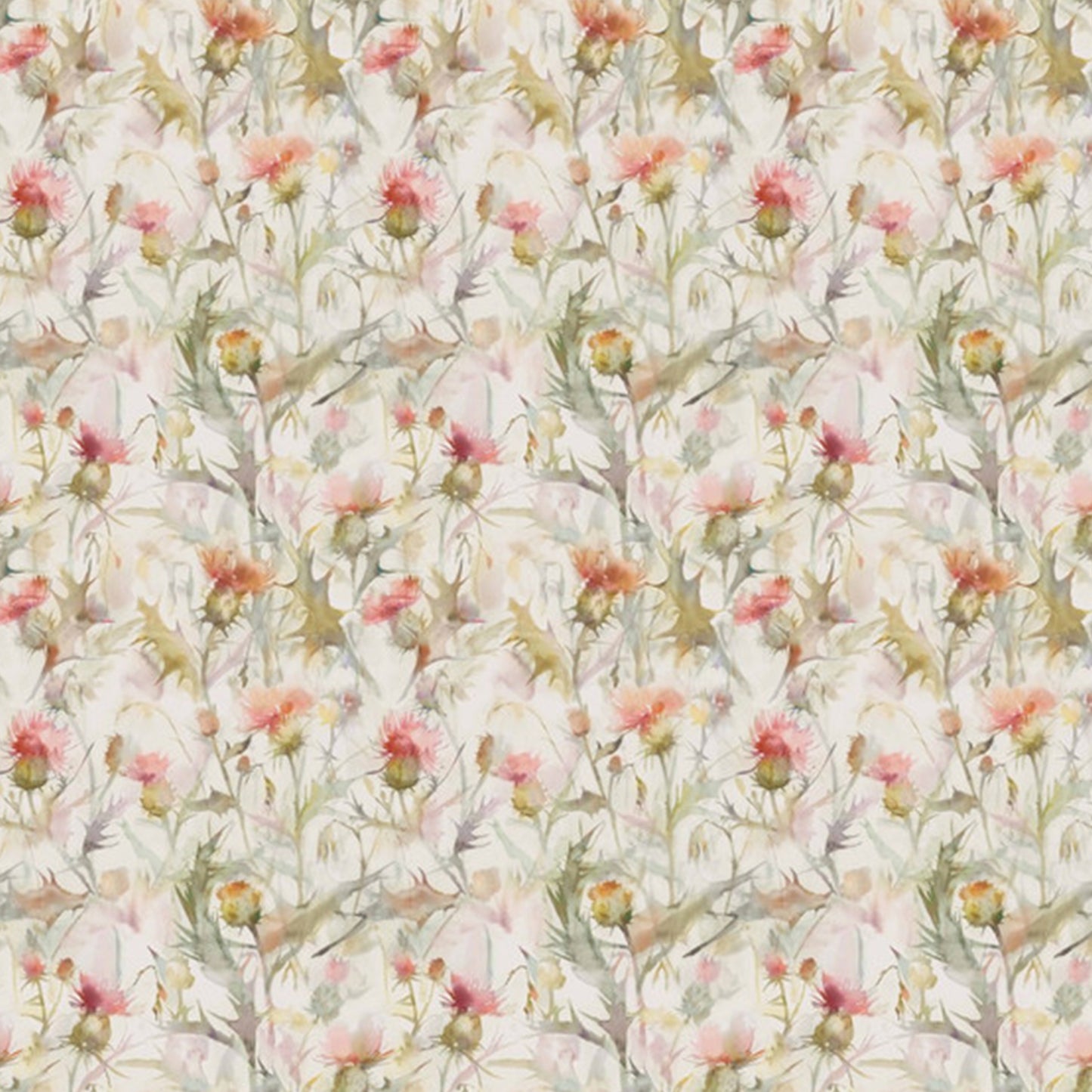 Cirsium Linen 145Cm Fabric - Russett Sample