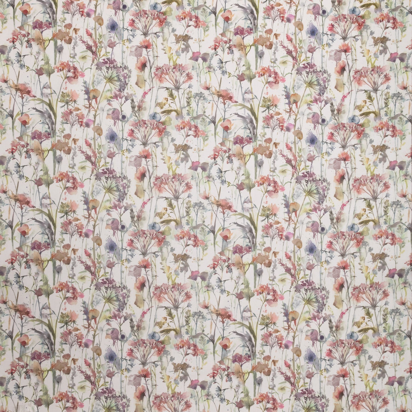 Colby Poppy Cream Oil Cloth Sample