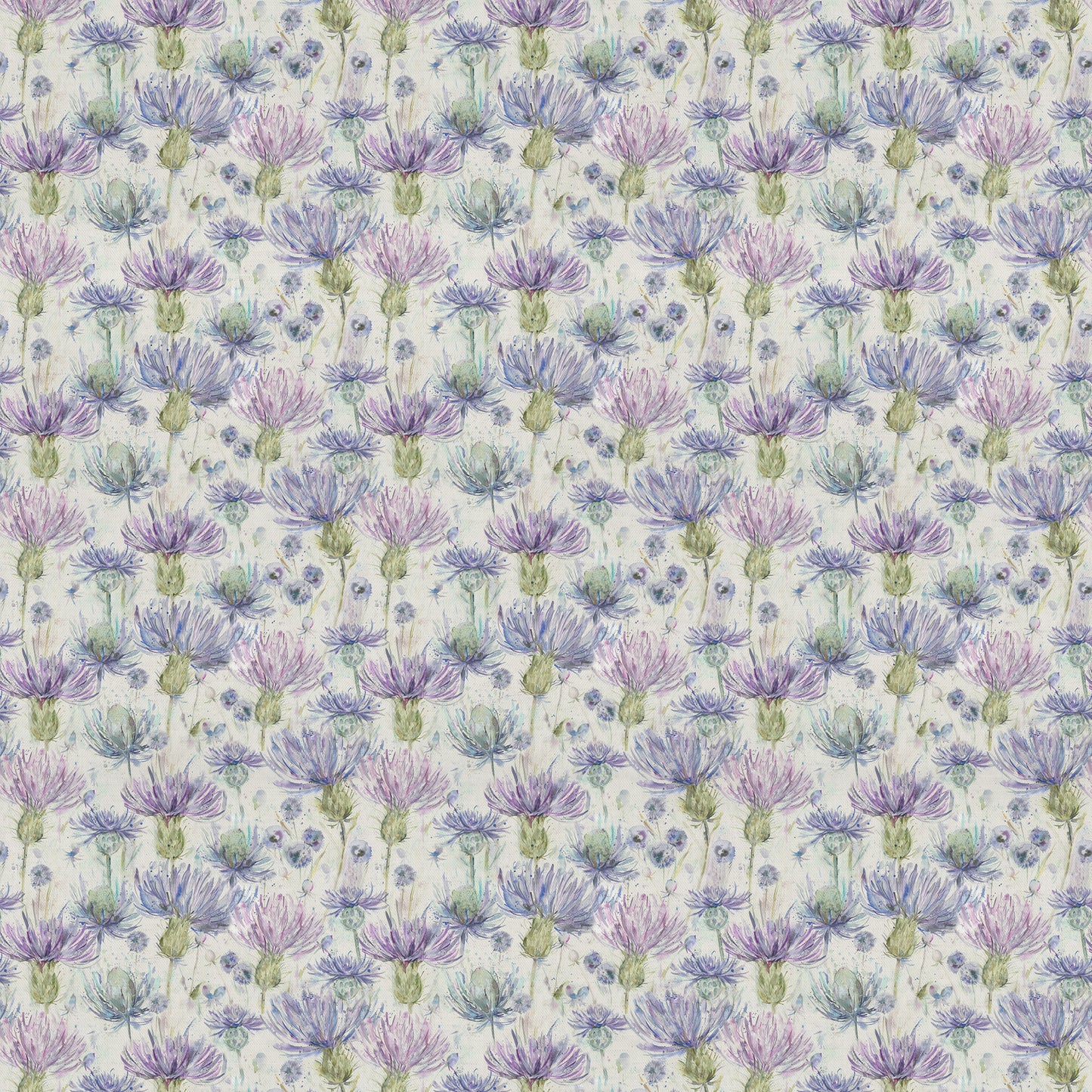 Eileen Donan 150Cm Oil Cloth - Thistle Sample