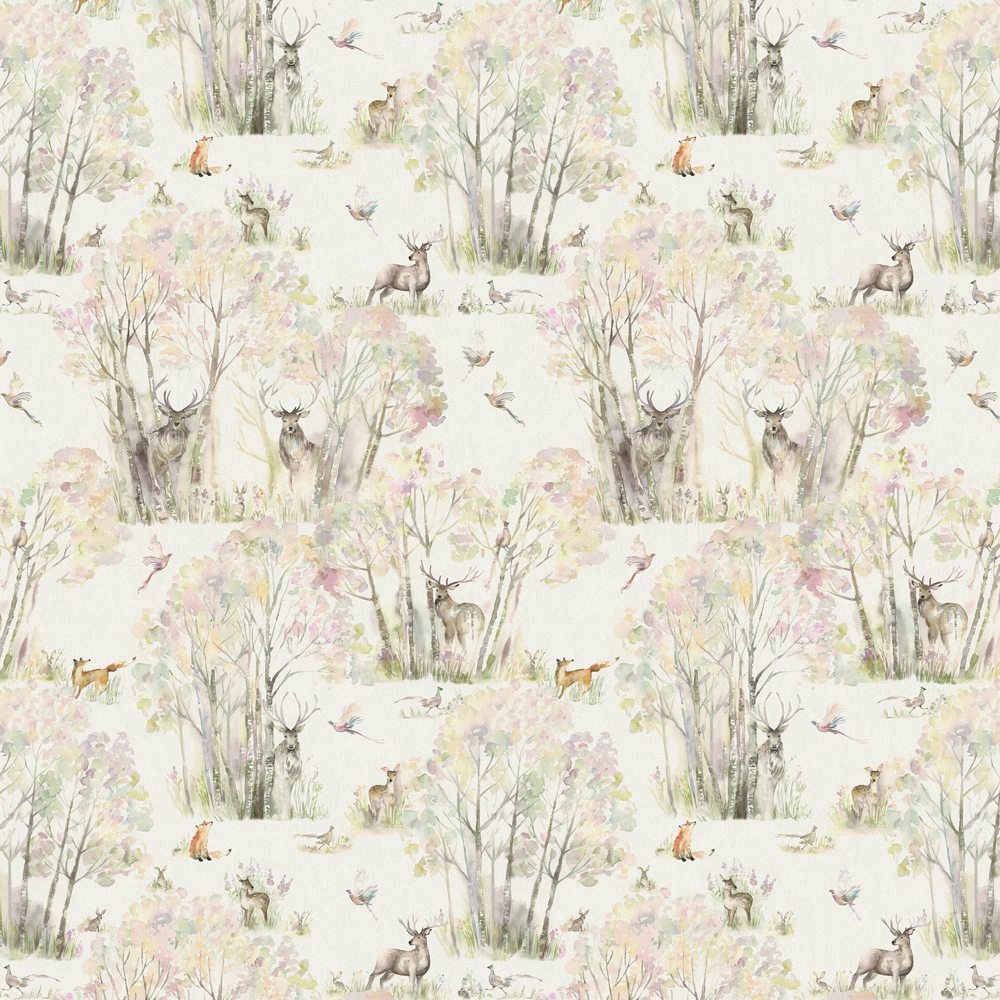 Enchanted Forest 145Cm Jimmy Fabric Metre - Multi