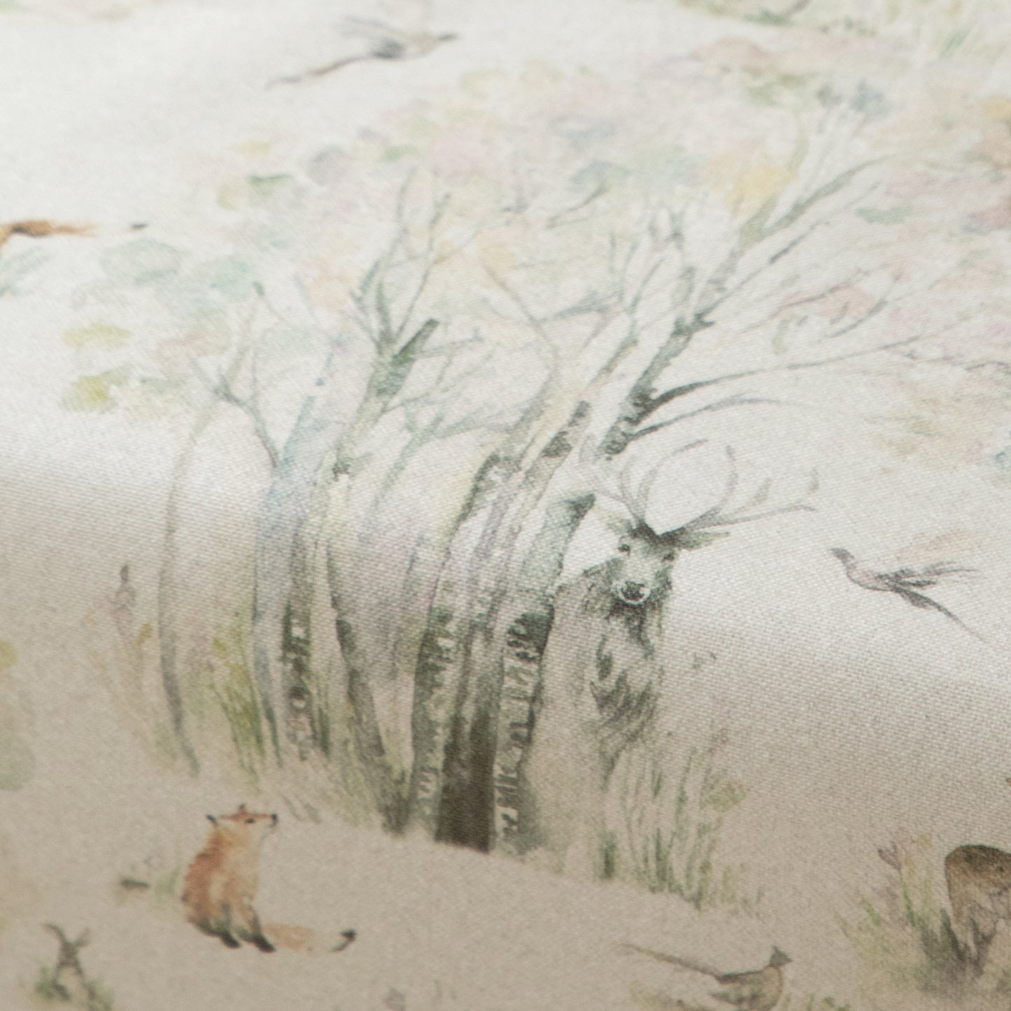 New Enchanted Forest Oil Cloth Sample