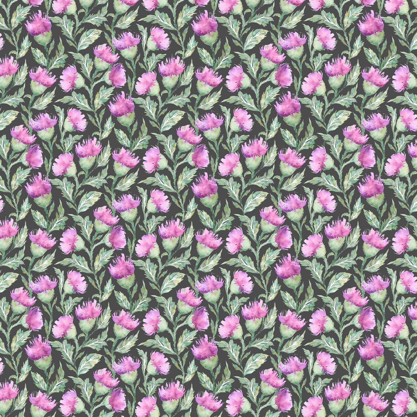 Ettrick 145Cm Ann Fabric Metre - Graphite