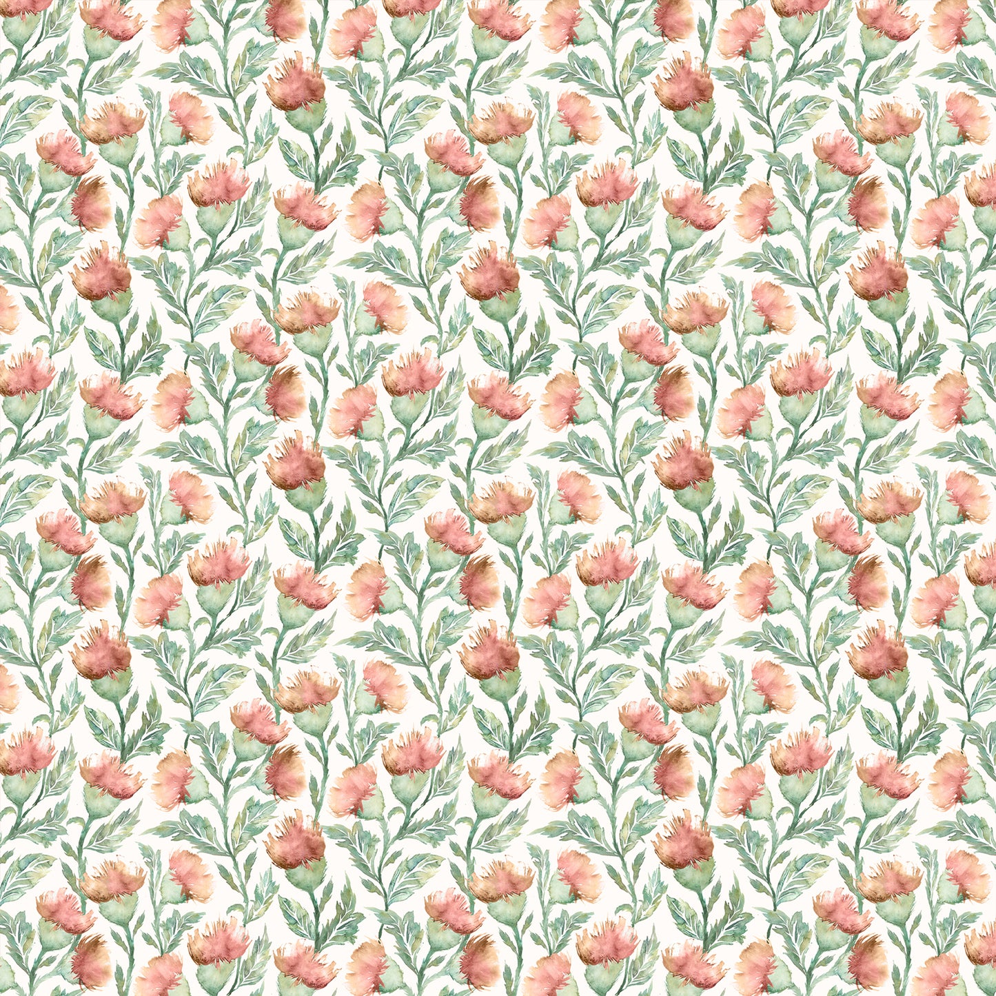Ettrick 145Cm Fiona Fabric - Rust Linen Sample