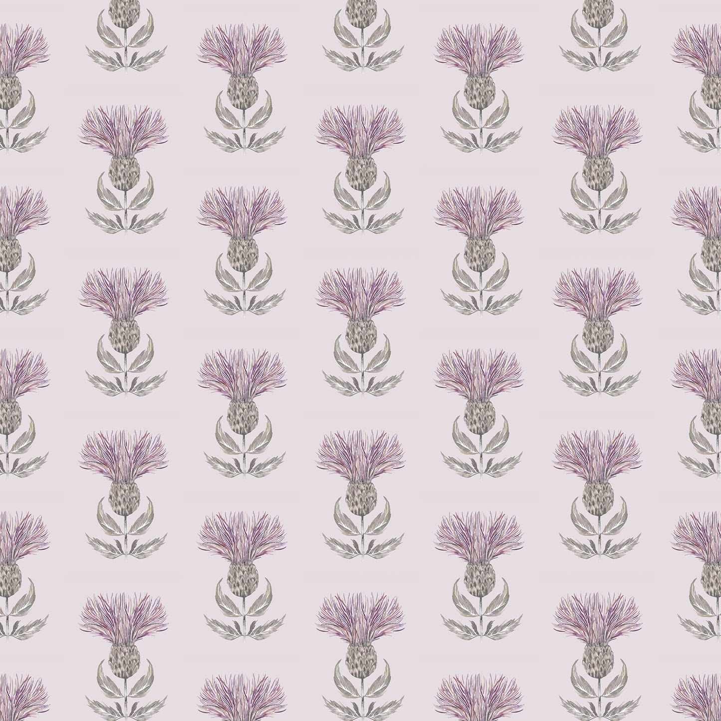 Firth 145Cm Ann Fabric Metre - Mauve Cream