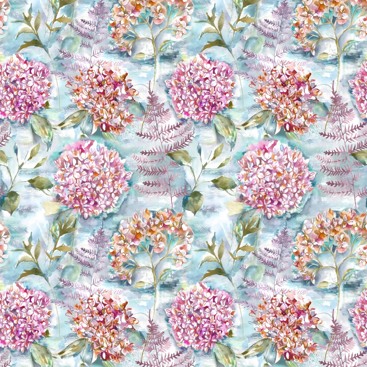 Flourish 145Cm Fiona Fabric - Fig Sample