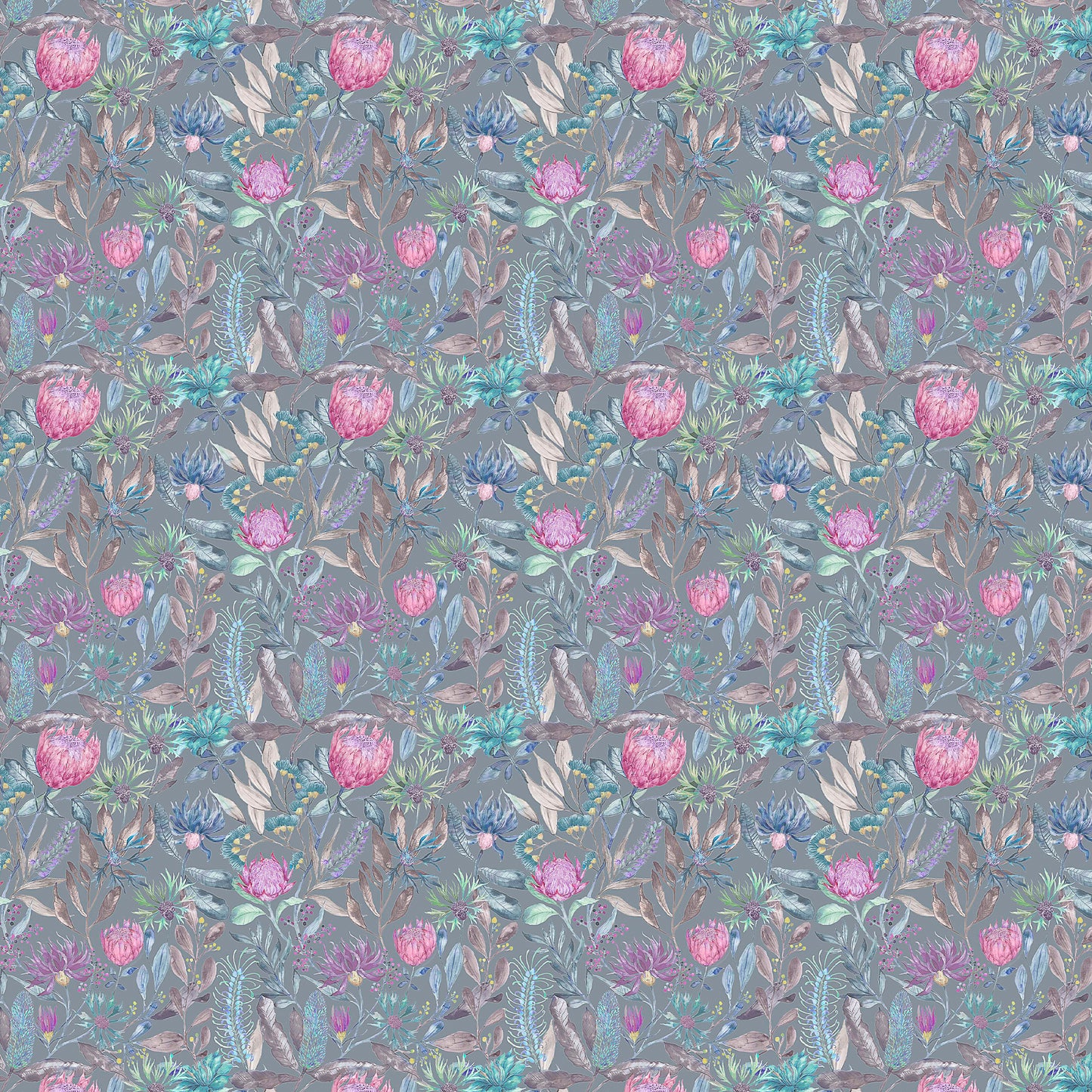 Fortazela 145Cm Ann Fabric Metre - Storm