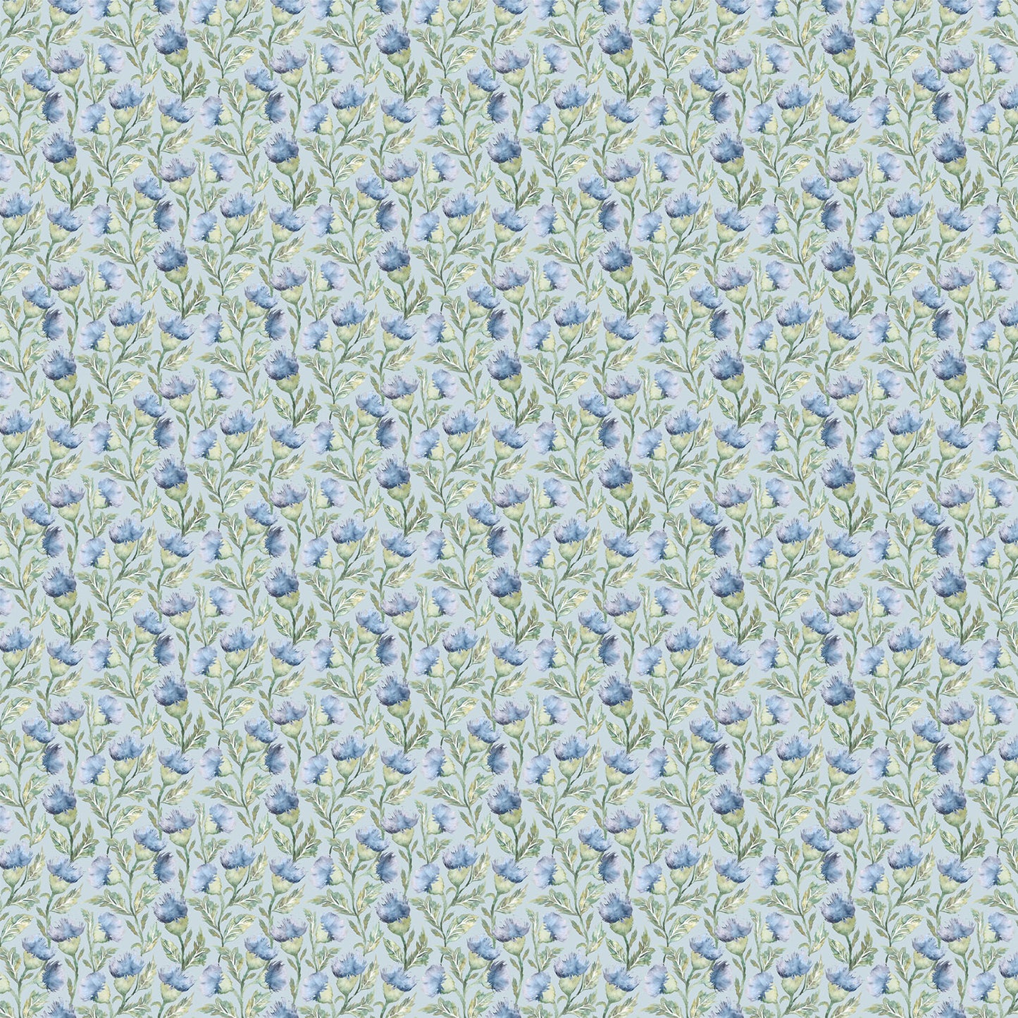 Hawick 145Cm Ann Fabric Metre - Bluebell