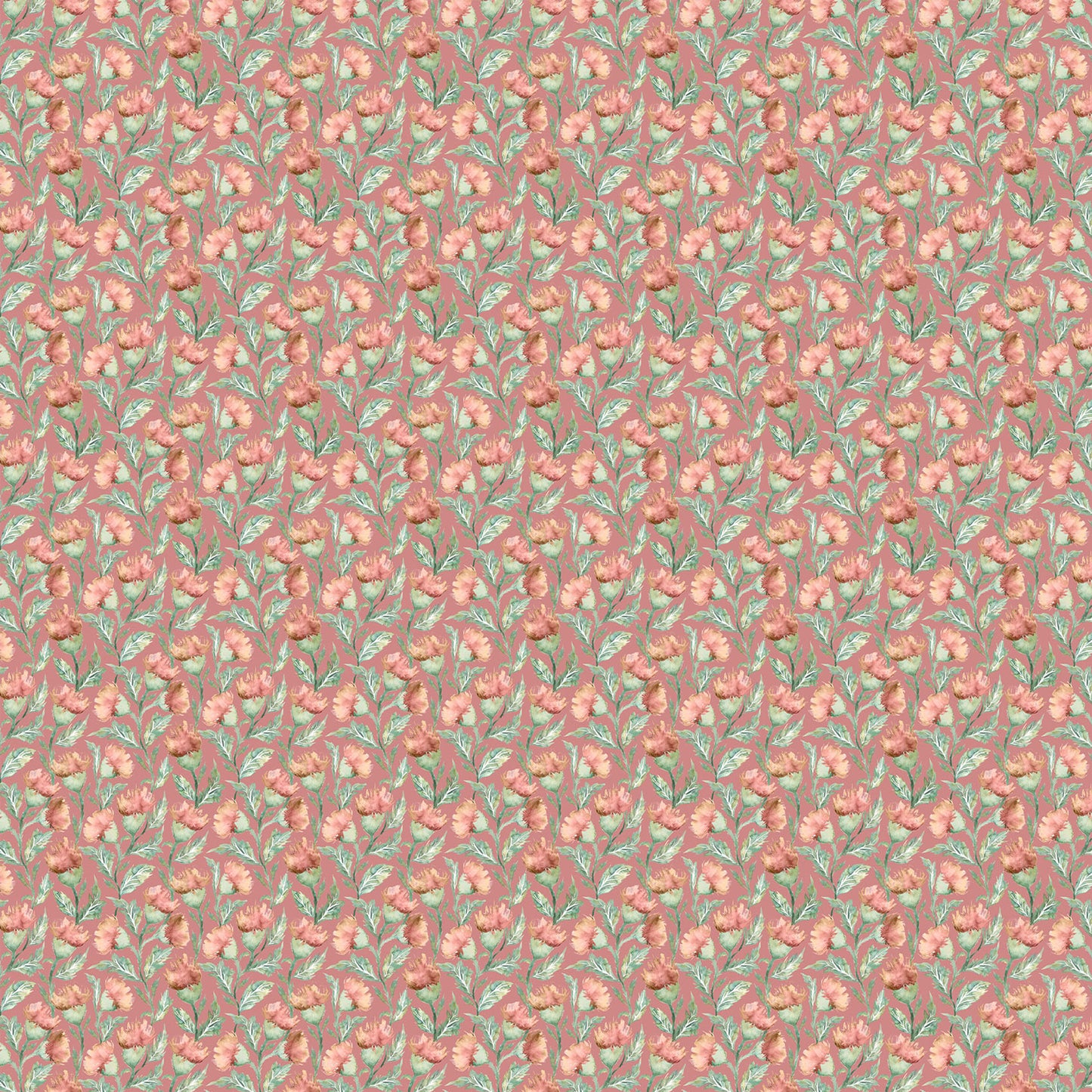 Hawick 145Cm Ann Fabric Metre - Rust