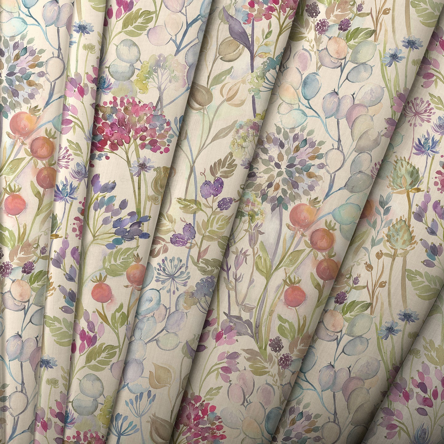 Country Hedgerow Linen 145Cm Fiona Fabric Metre - Classic/Linen