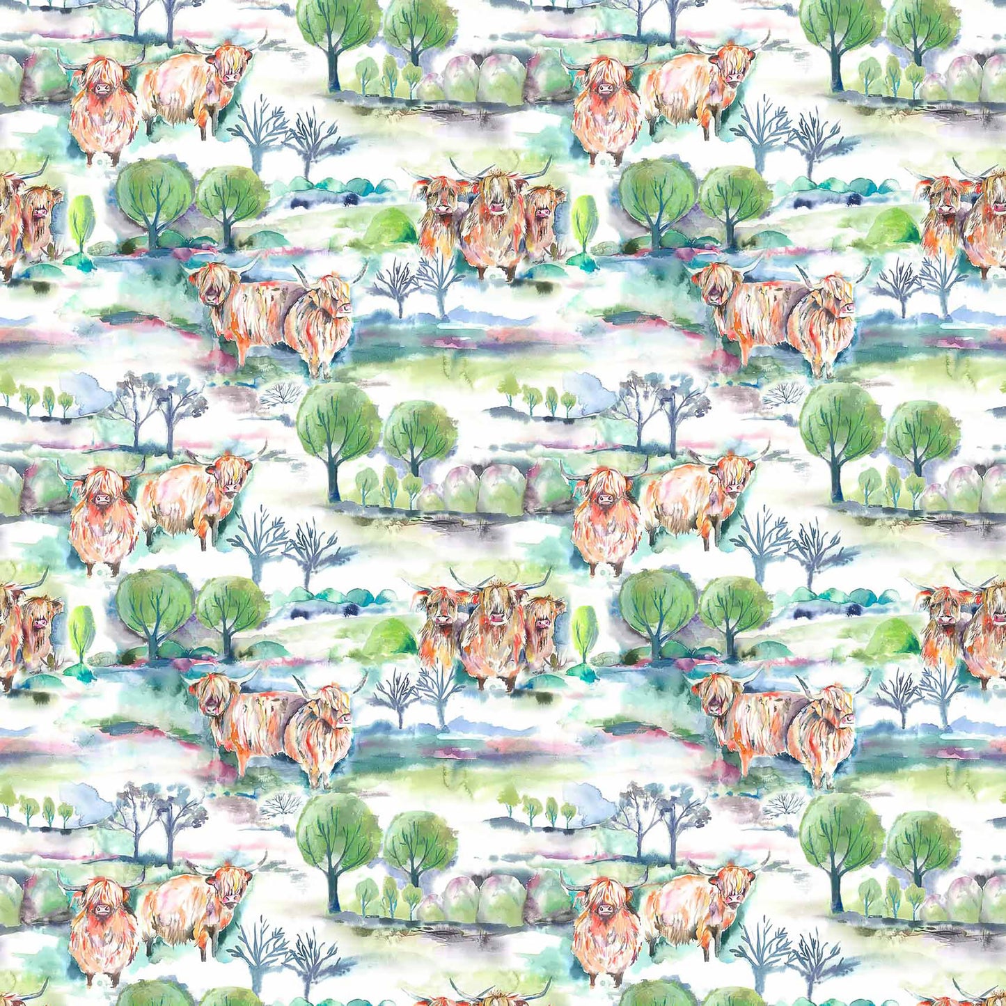 Heilanherd 145Cm Fiona Fabric Metre - Sage