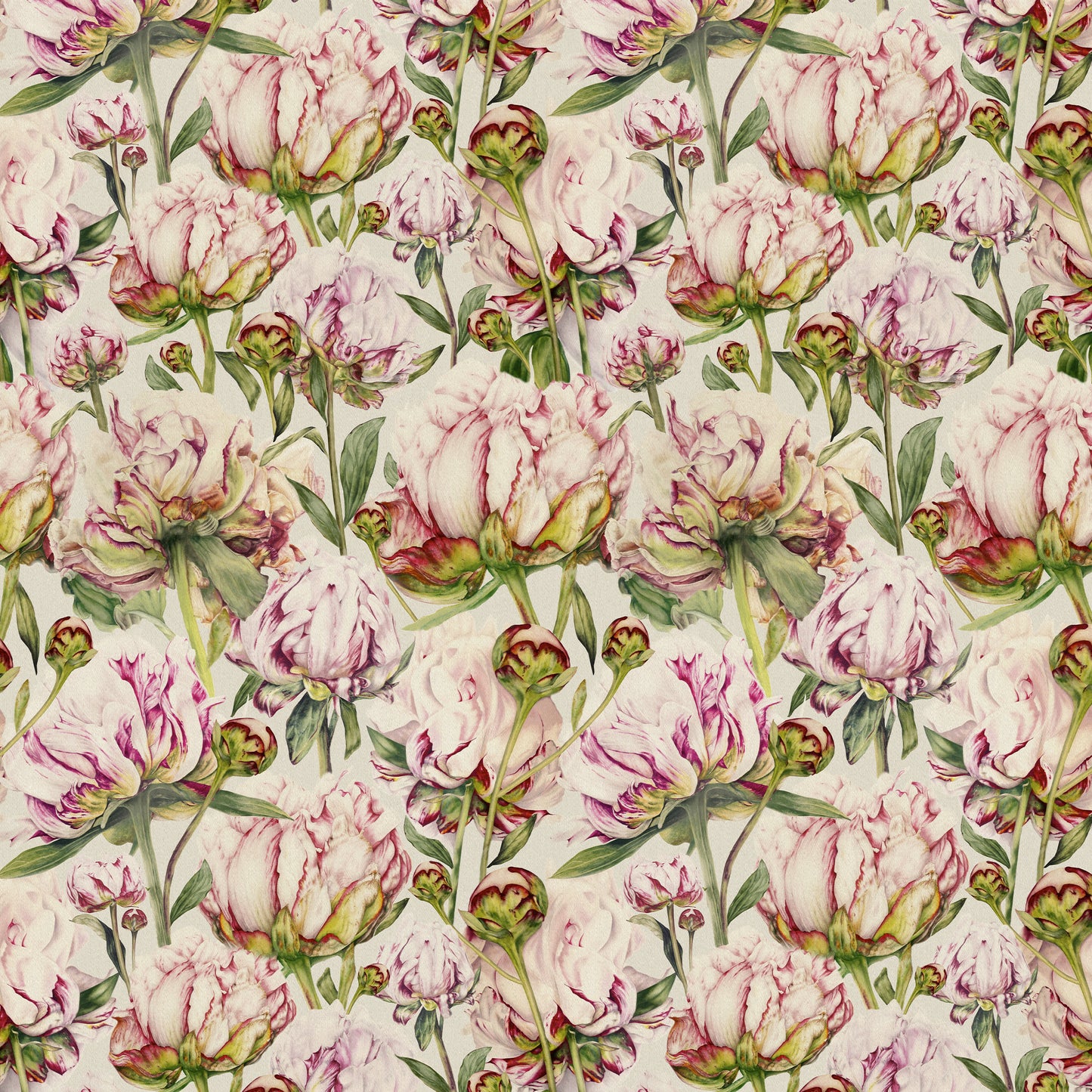 Heligan 145Cm Fabric Metre - Fuchsia Linen