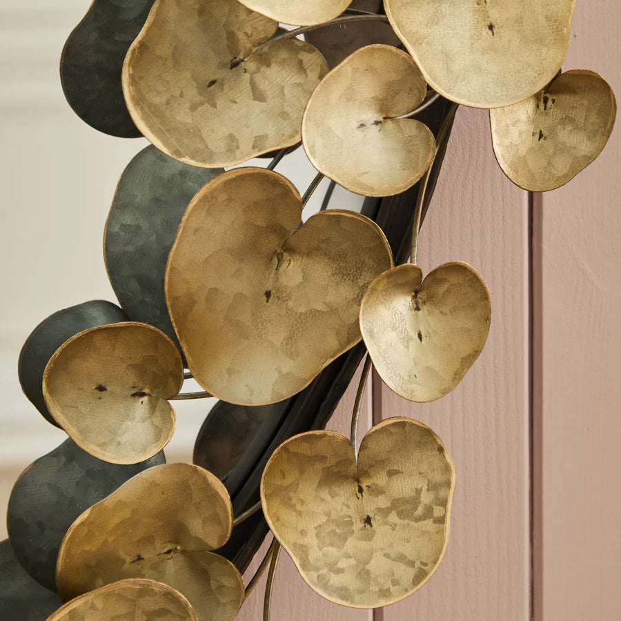 Kora Mirror - Antique Gold