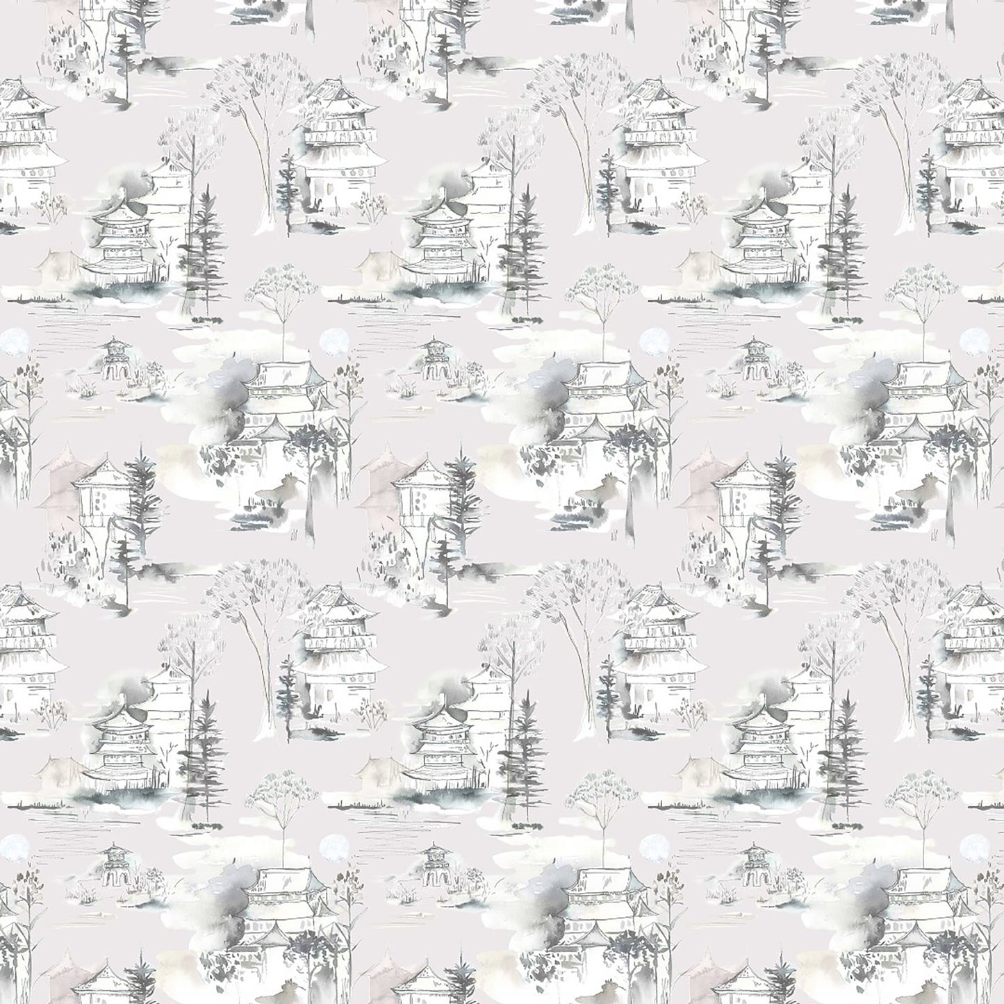 Kyoto Linen 138Cm Hamish Fabric - Bamboo Sample