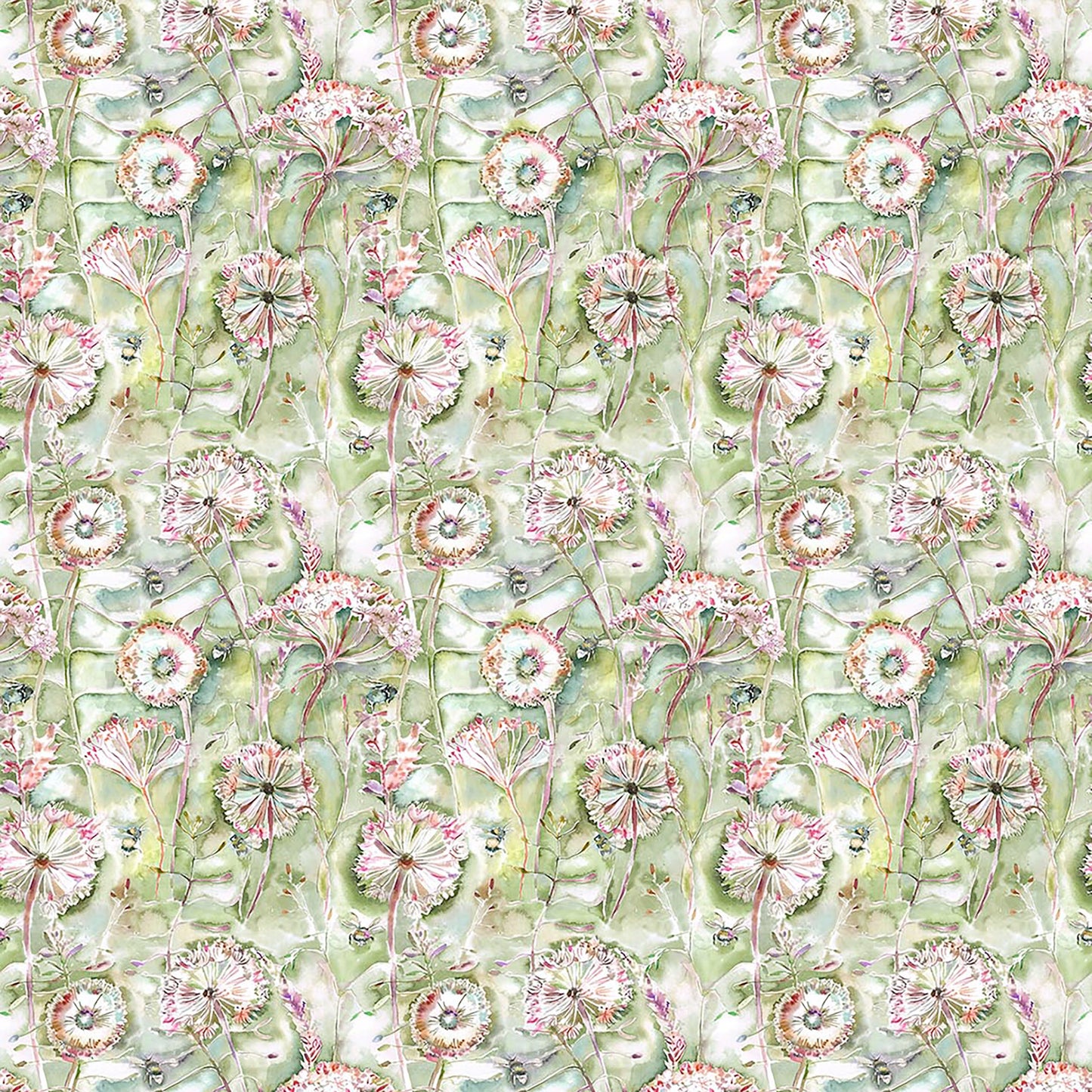 Langdale 145Cm Fiona Fabric Metre - Sweetpea