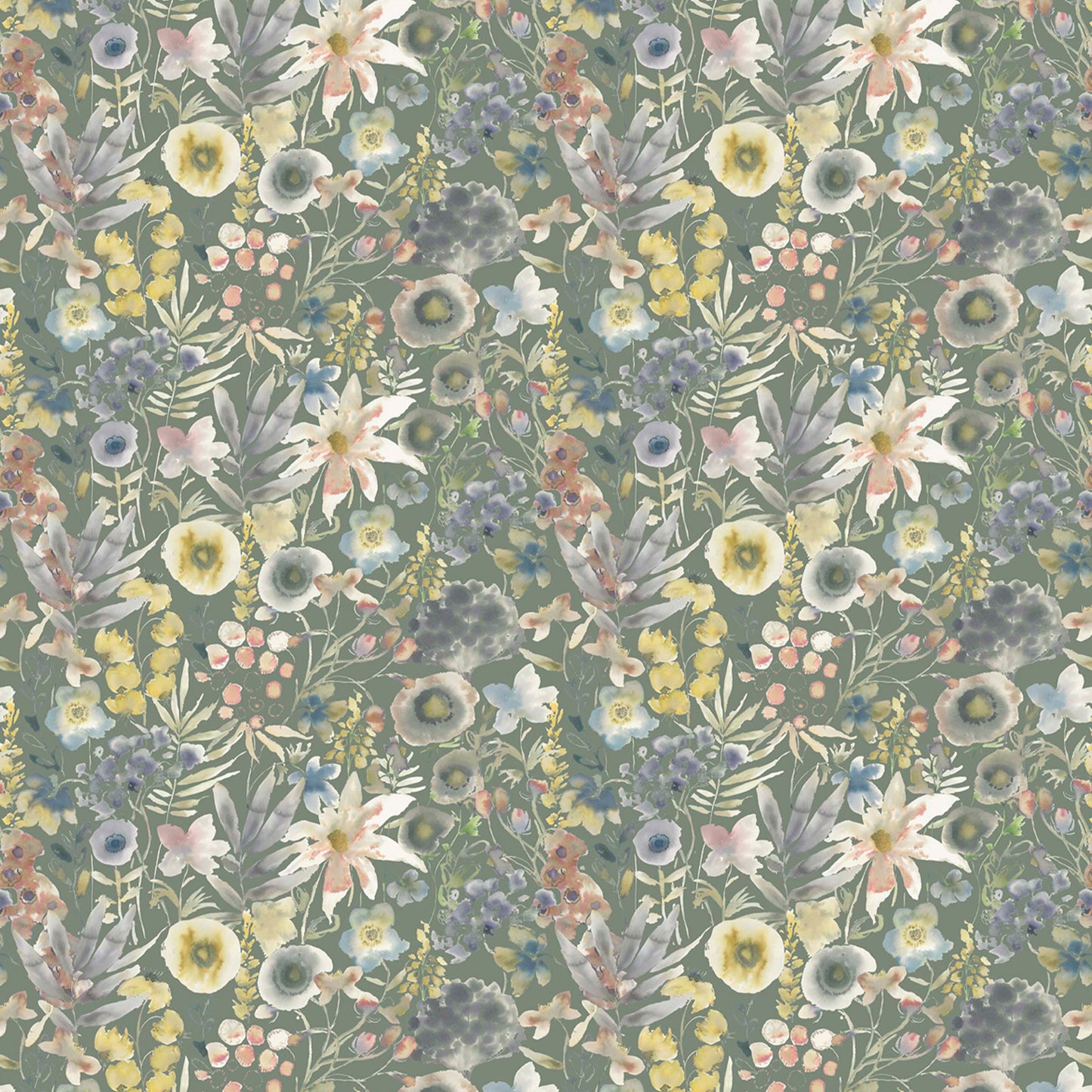 Lomondra 145Cm Ann Fabric - Harvest Moss Sample