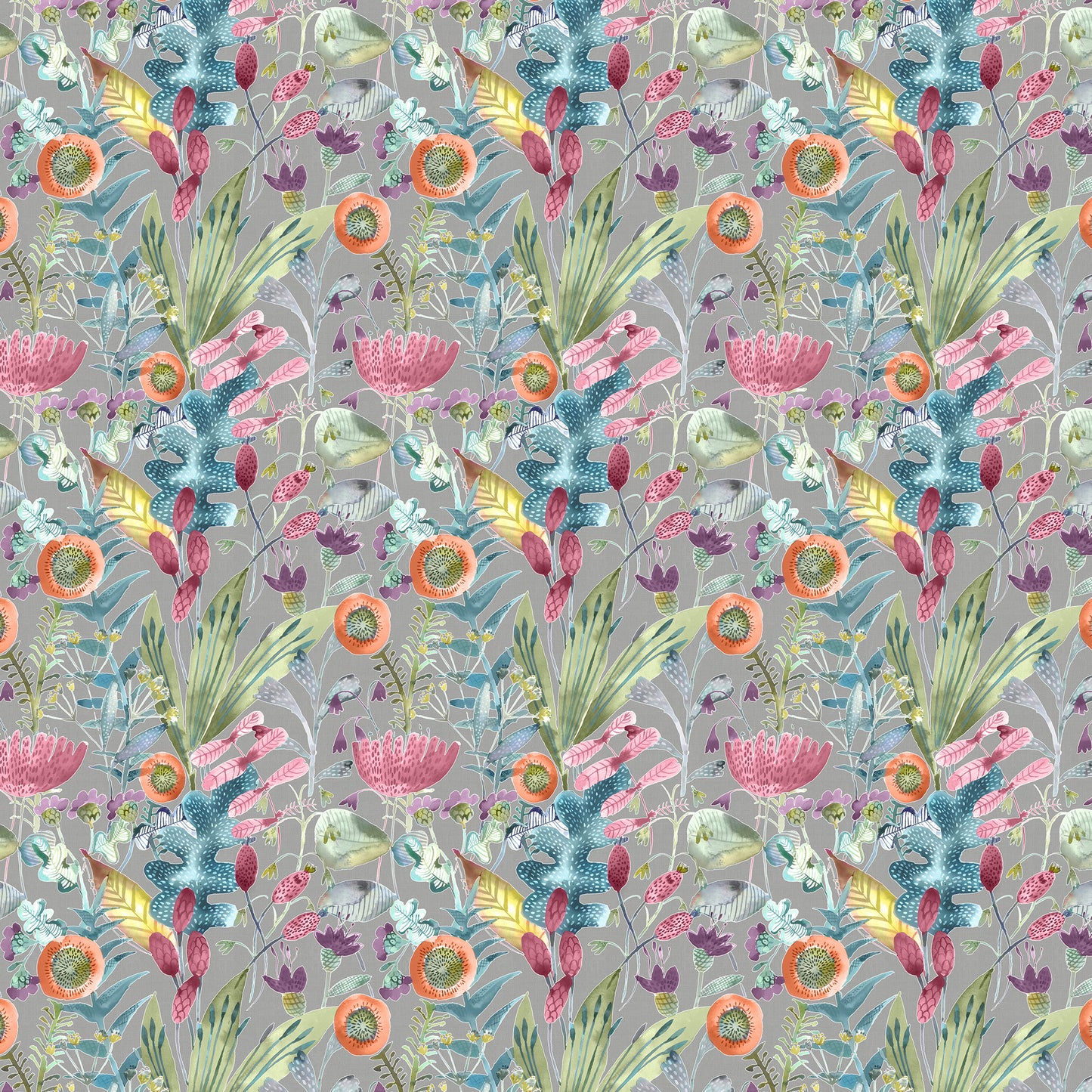 Maizey Fabric Metre - Persimmon