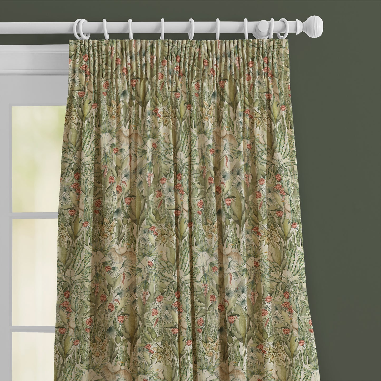 Mangrove 140M Fabric Sample Green
