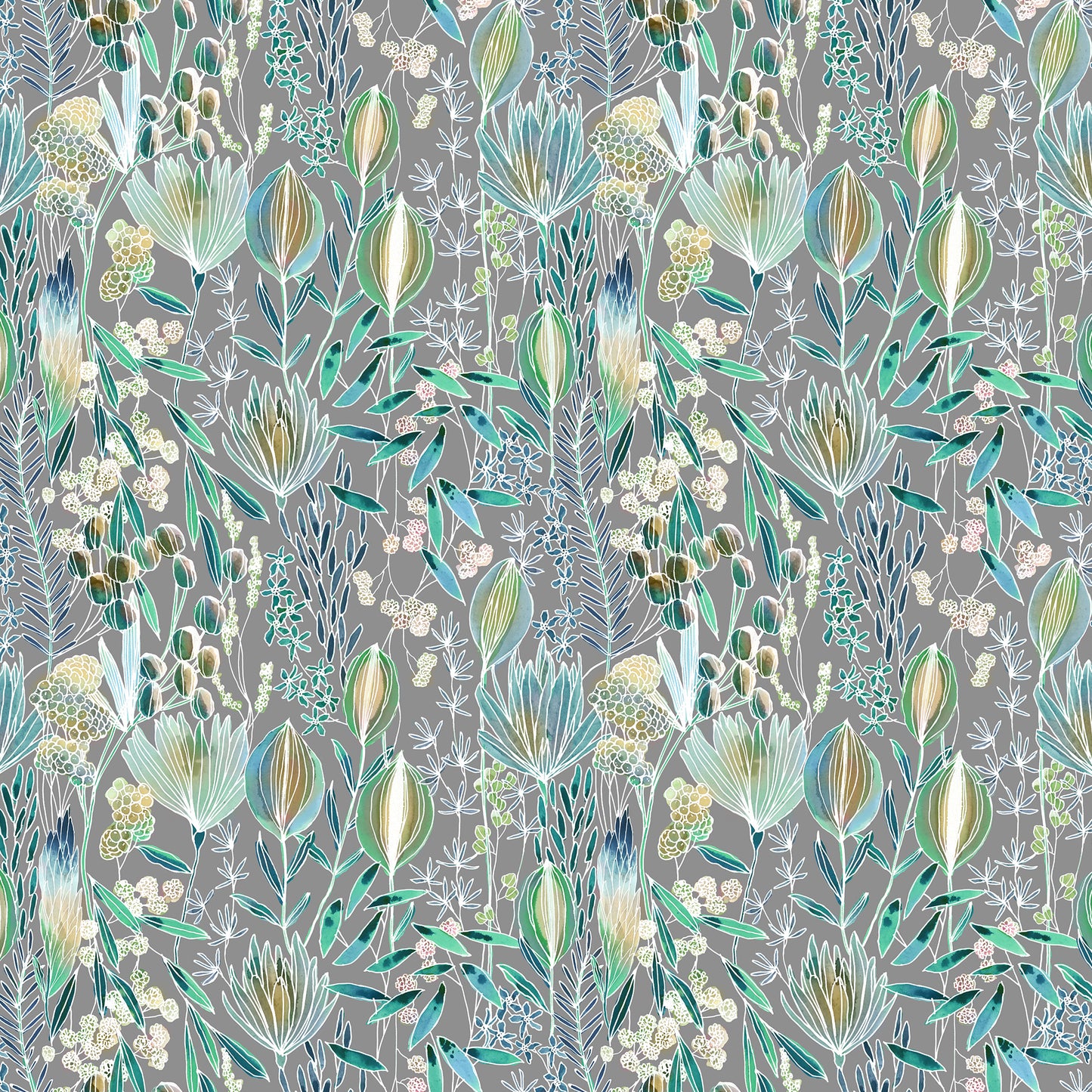 Masina 147Cm Helena Fabric - Mineral Sample
