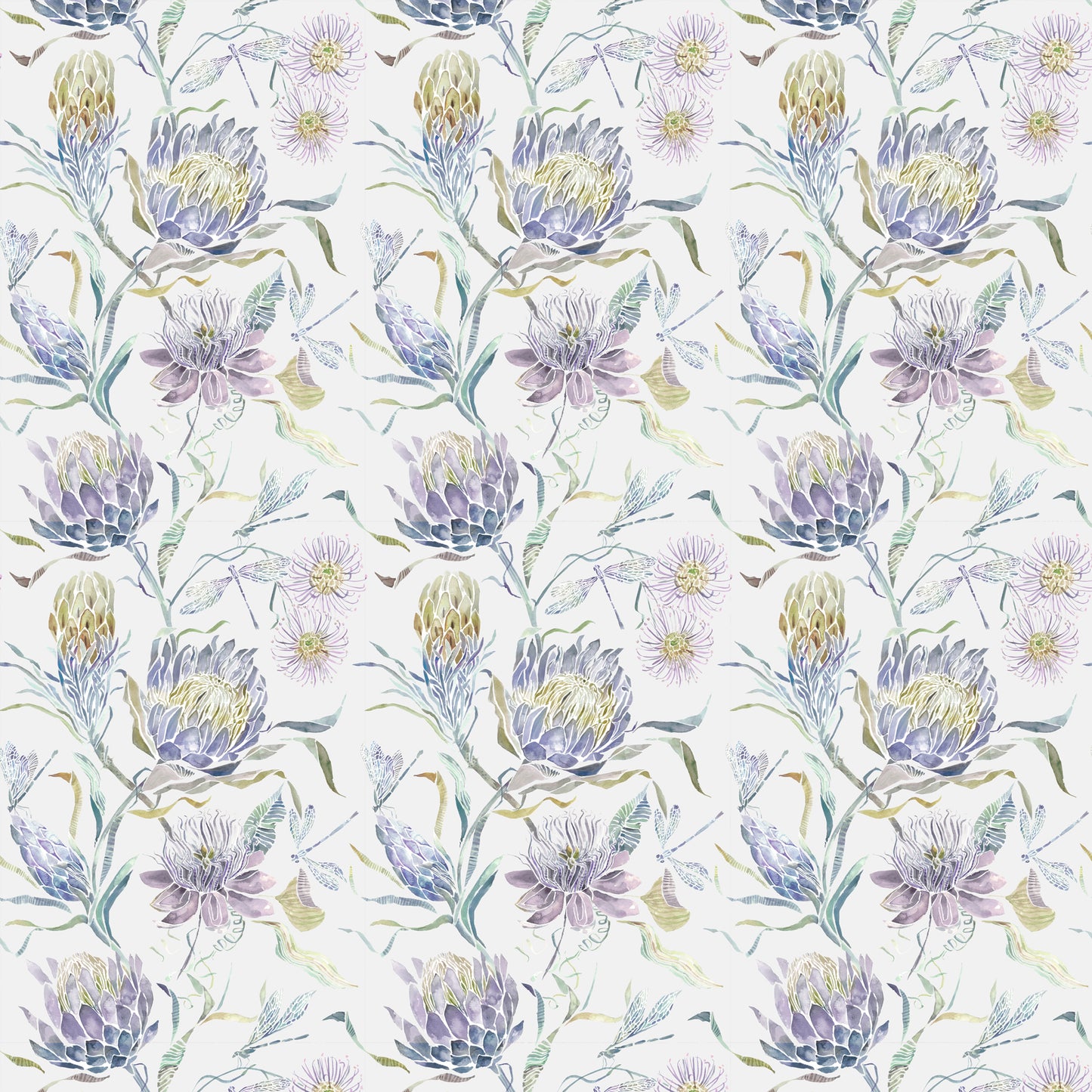 Moorehaven Velvet 140Cm Fabric - Periwinkle Sample