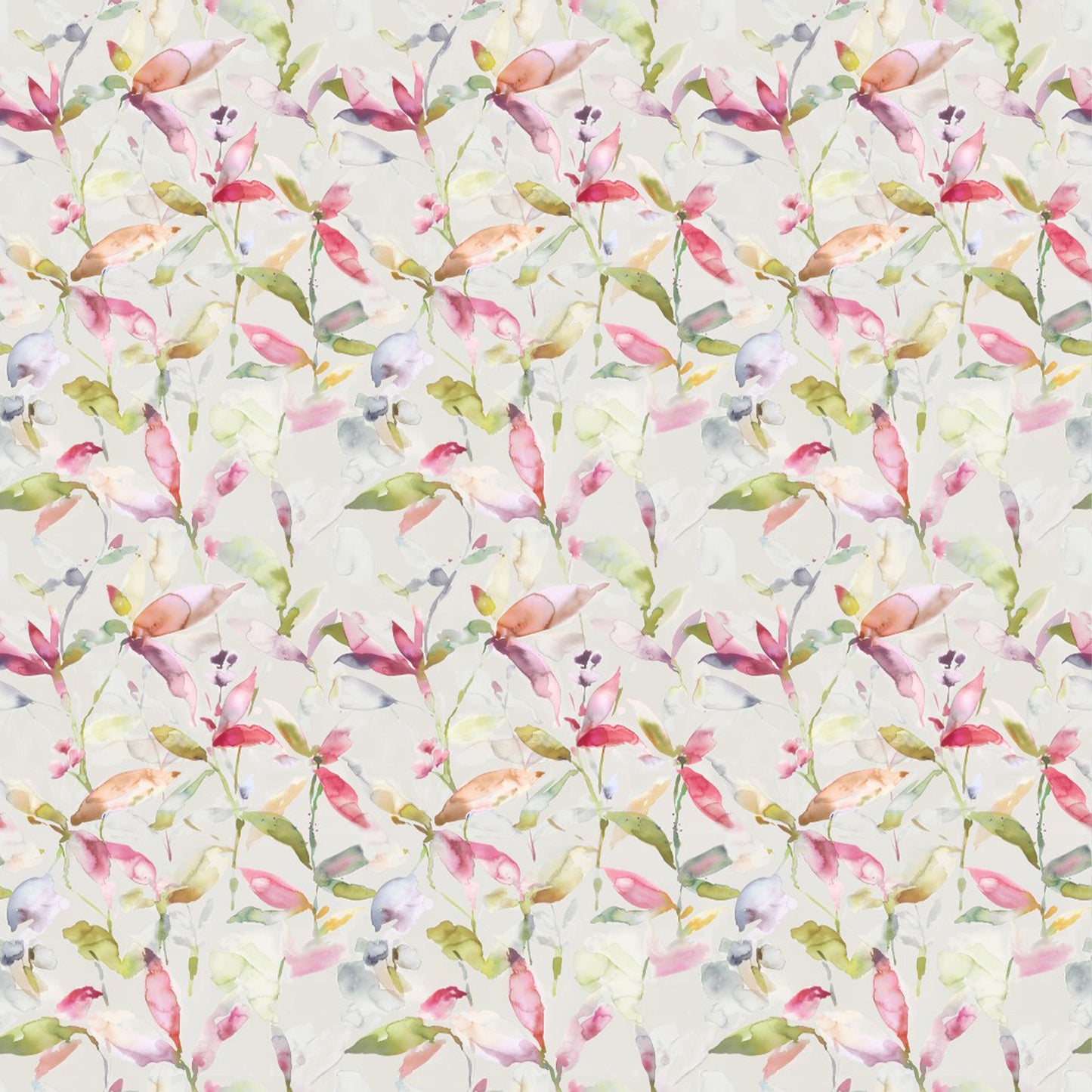Naura 145Cm Fiona Fabric Metre - Poppy Natural