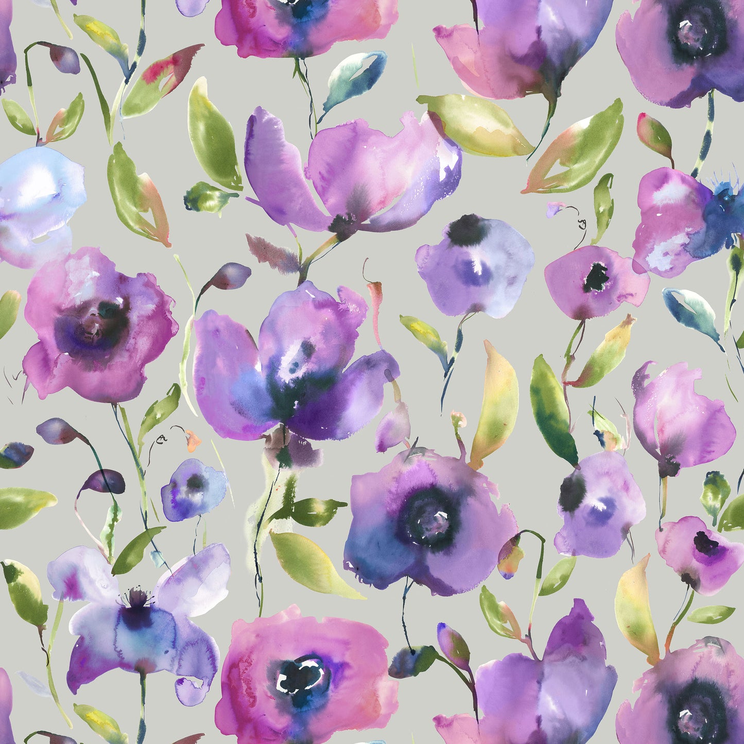 Nerissa 140Cm Heavy Como Ivory Fabric Metre - Orchid