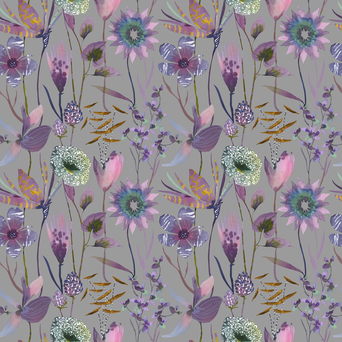 Oceania 147Cm Helena Fabric Metre - Dahlia