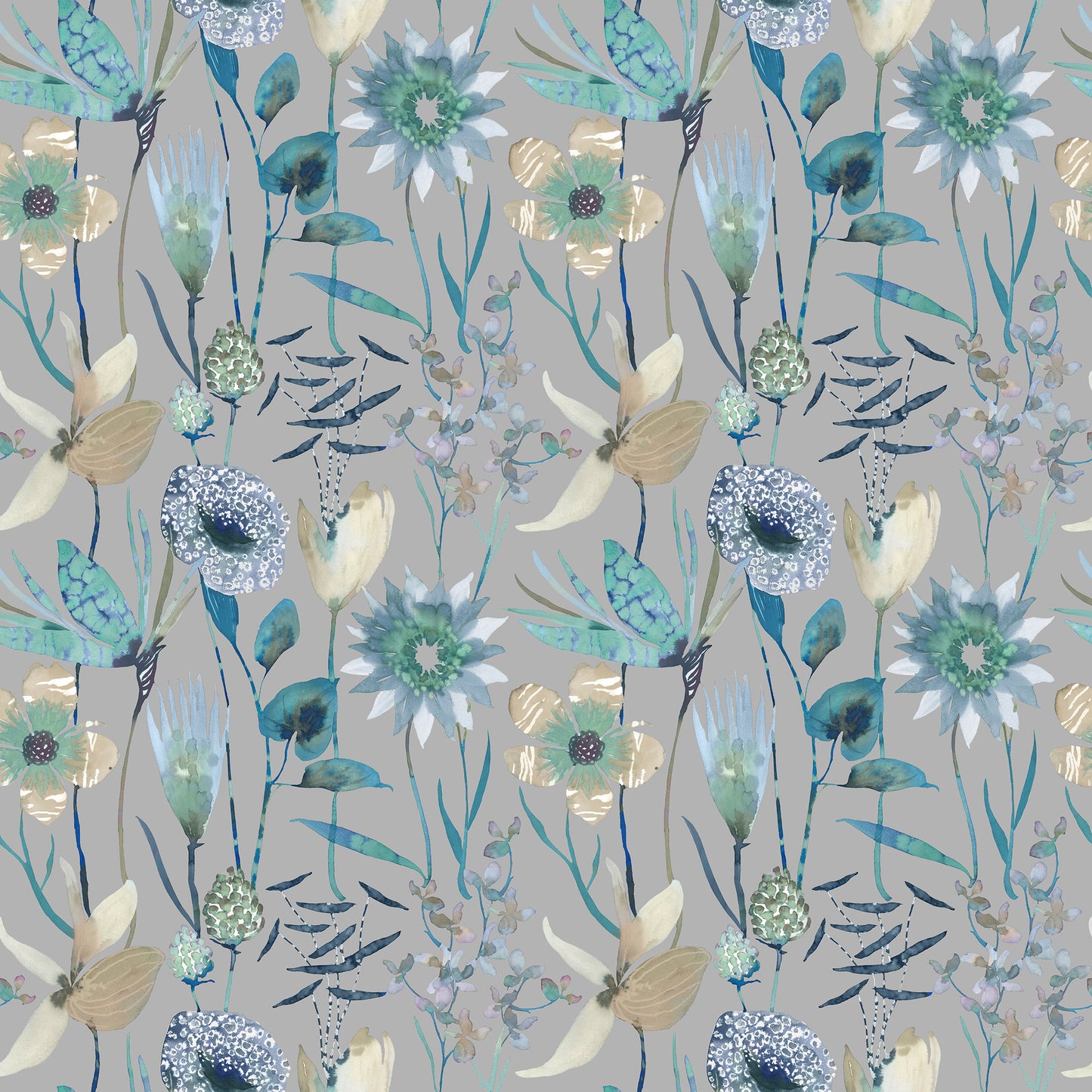 Oceania 147Cm Helena Fabric - Mineral Sample