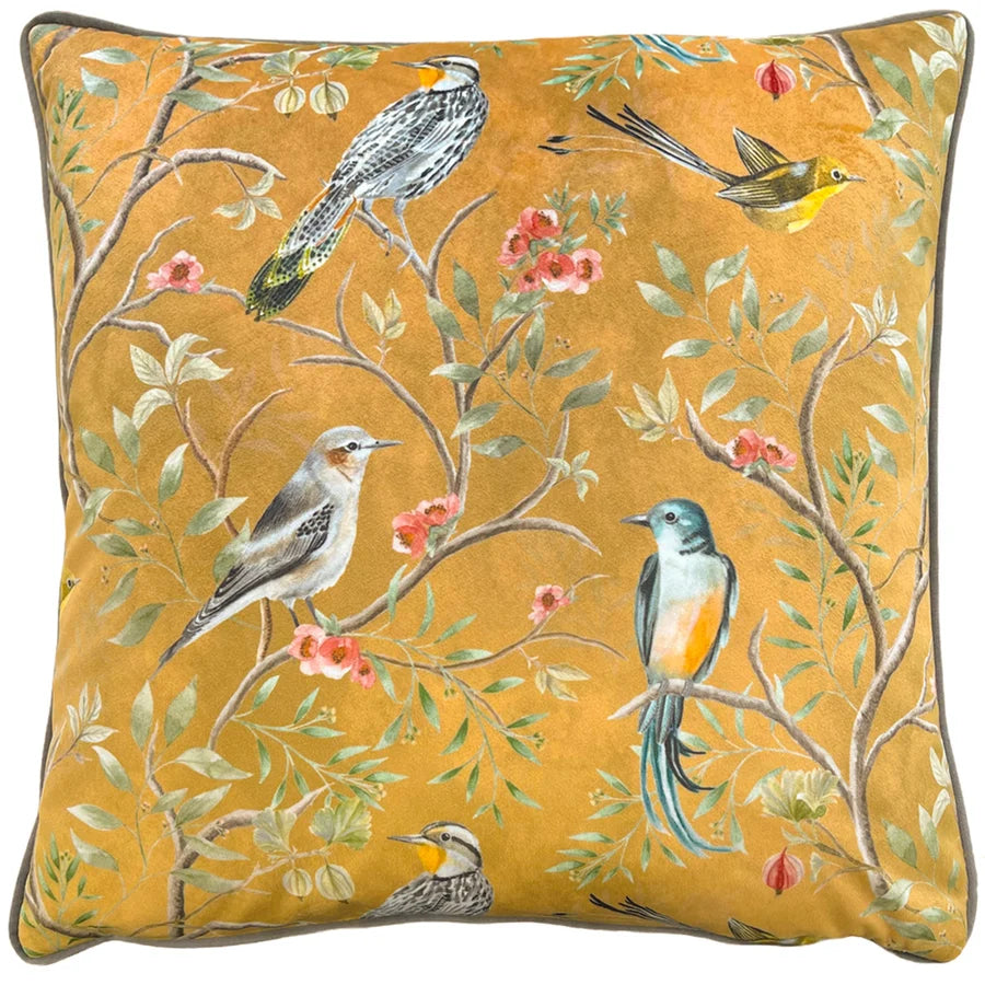 Orient Chinoiserie Cushion