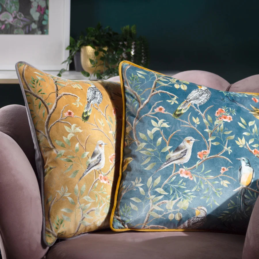 Orient Chinoiserie Cushion
