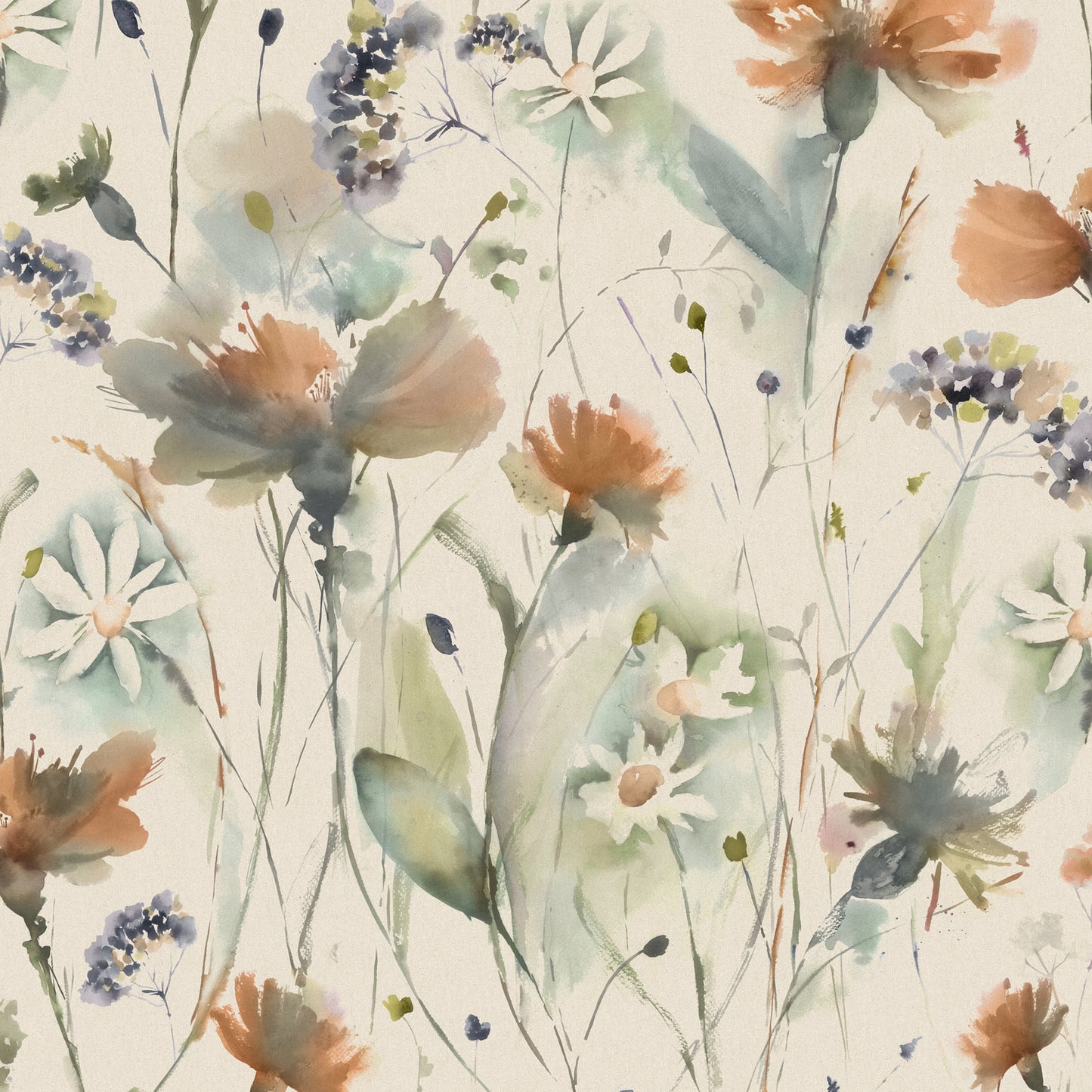 Olearia Linen 145Cm Ann Fabric - Crocus Sample