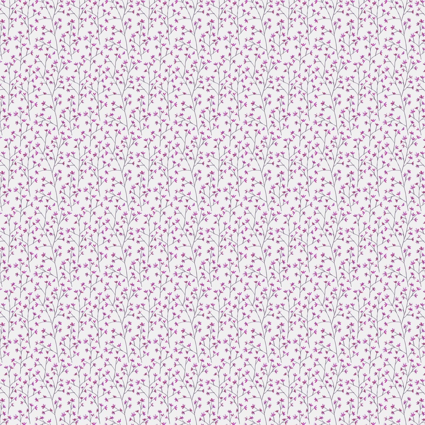 Ophelia 145Cm Fiona Fabric - Fuchsia Linen Sample