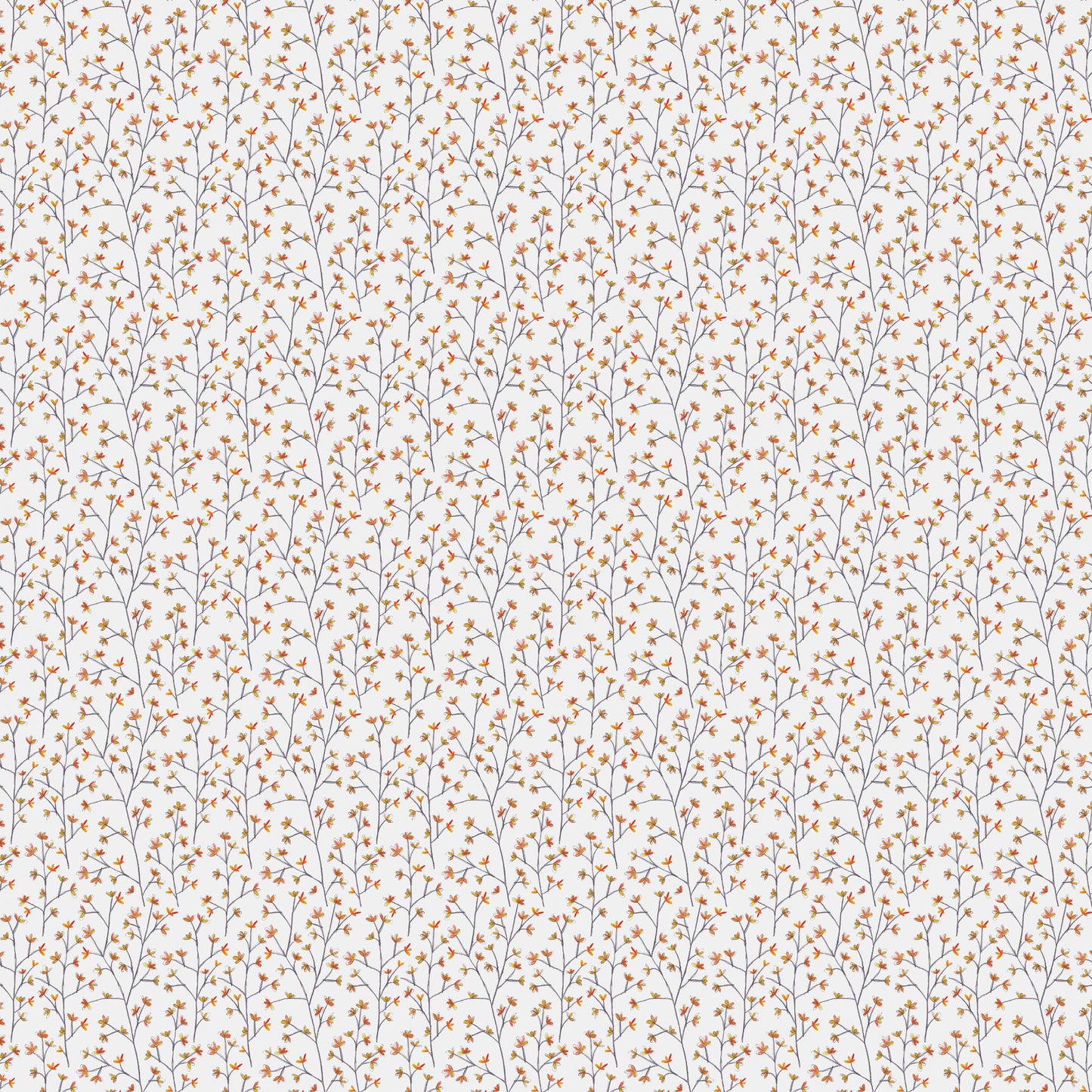 Ophelia 145Cm Fiona Fabric Metre - Russett Linen