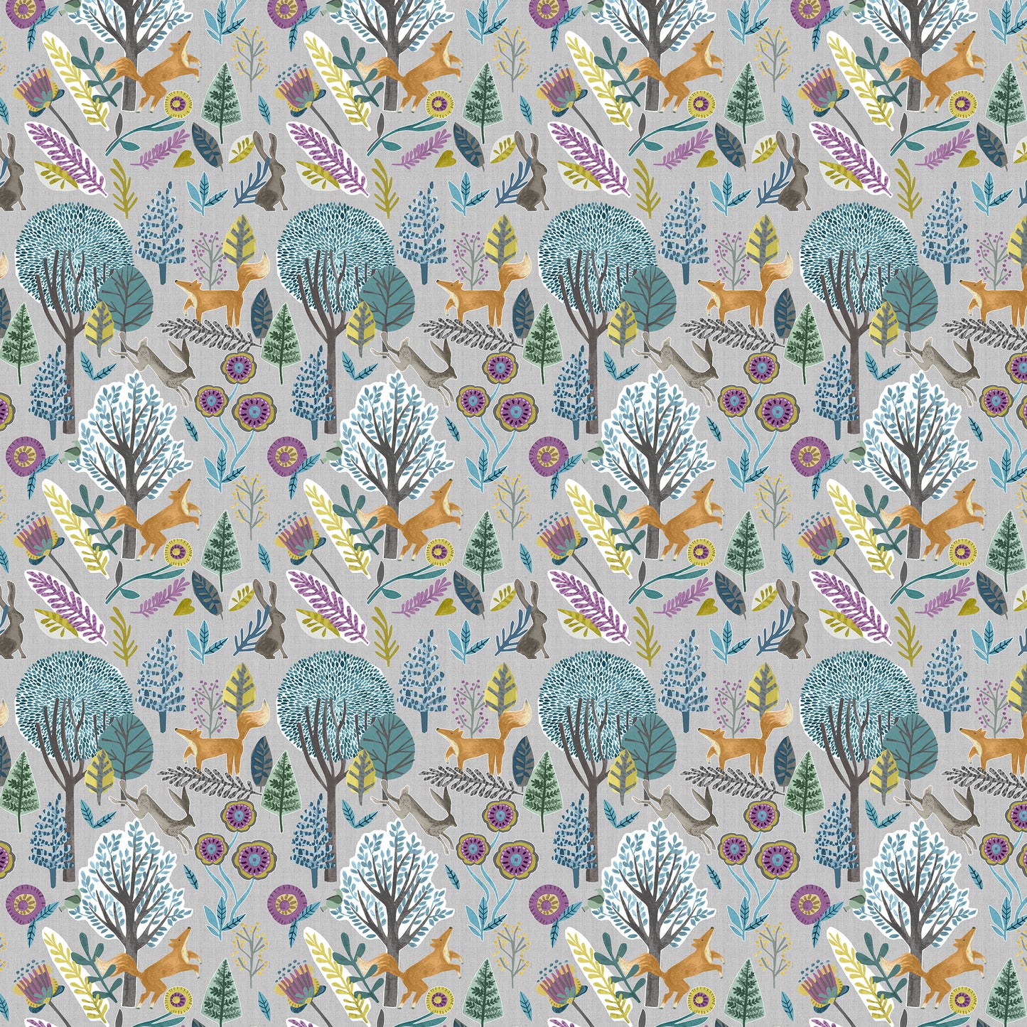 Oronsay 147Cm Helena Fabric Metre - Mineral