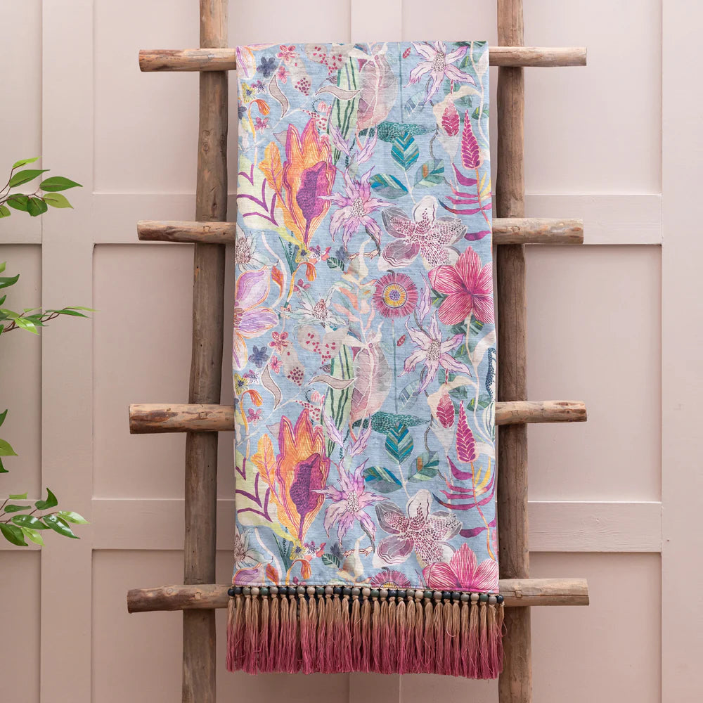 Primrose Printed Throw Wisteria