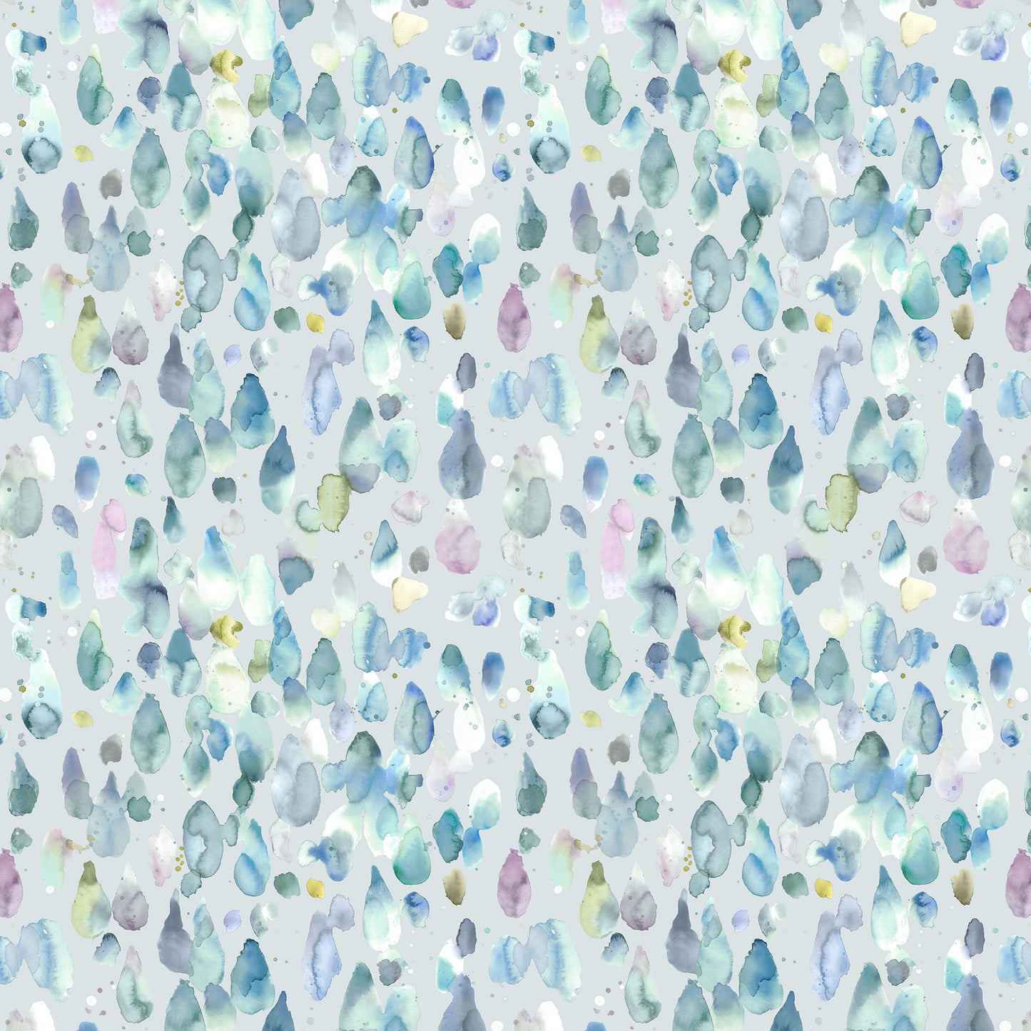 Raindrops 145Cm Ann Fabric - Pacific Sample