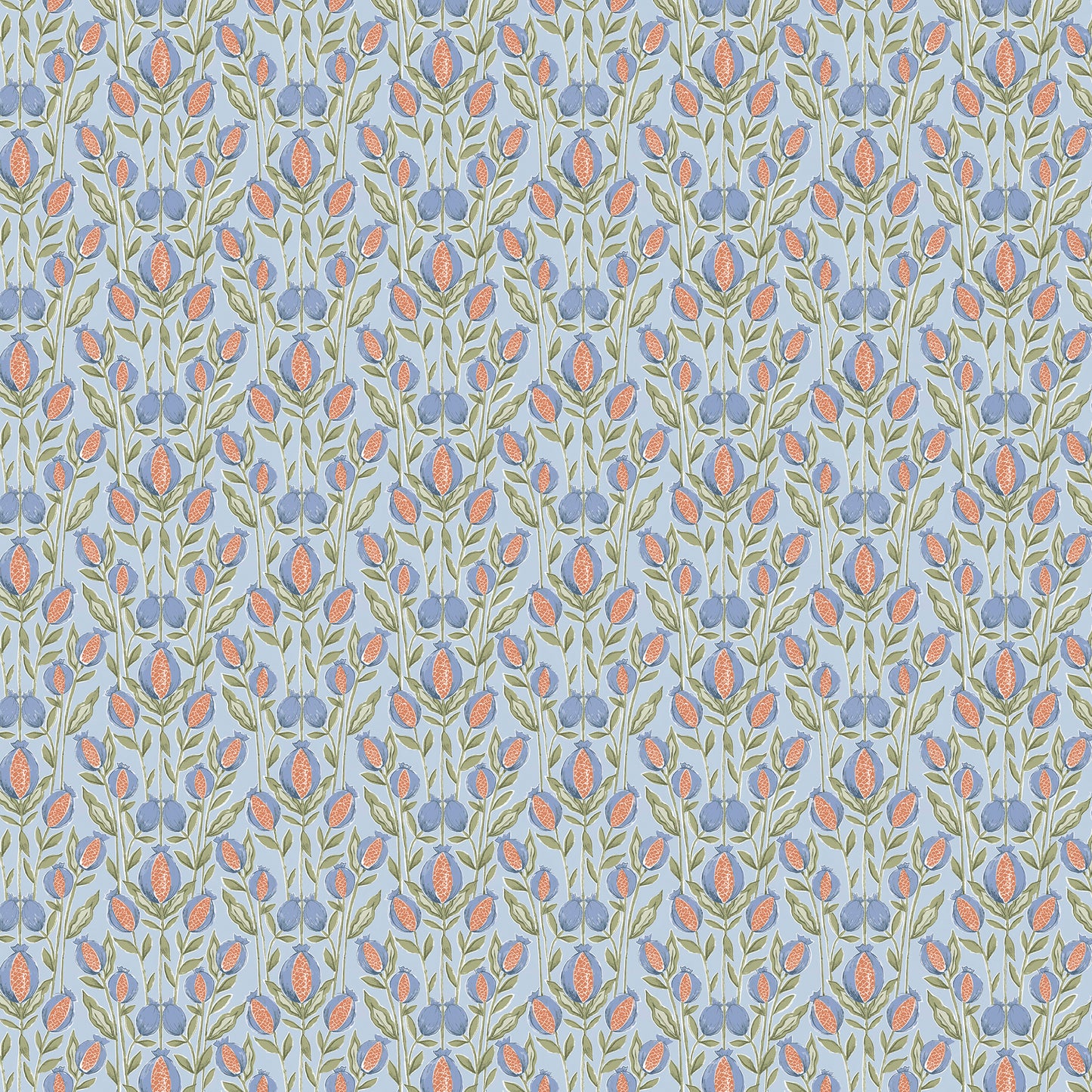 Rithani 147Cm Helena Fabric - Tide Sample