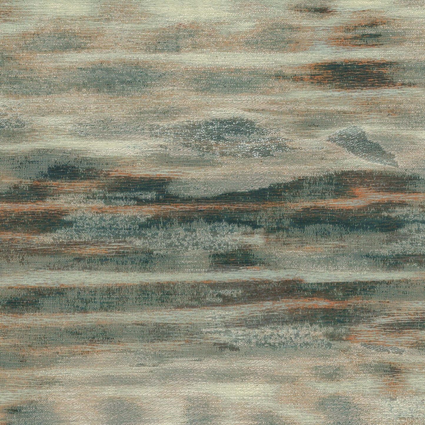 Rothko 140Cm Fabric Metre Copper