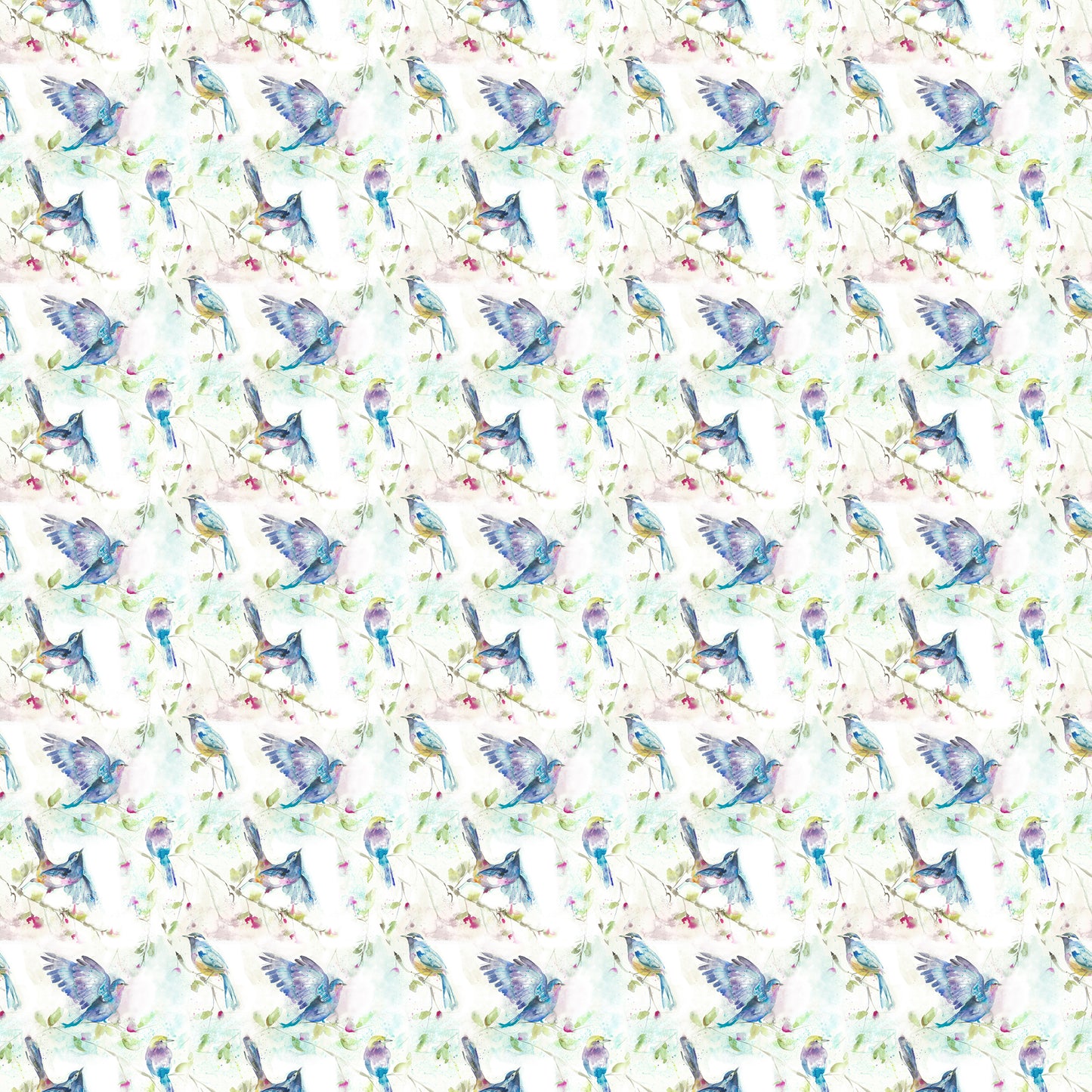 Spring Flight 150Cm Oil Cloth Metre - Multi