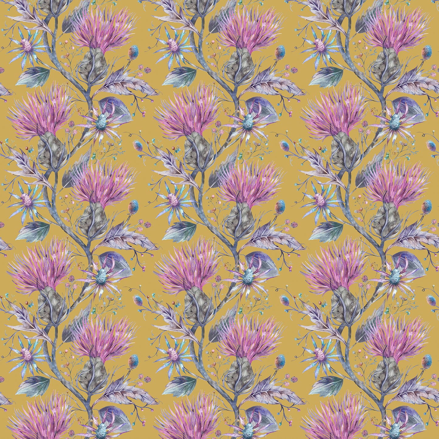 Varys 145Cm Fiona Fabric - Citrine Sample